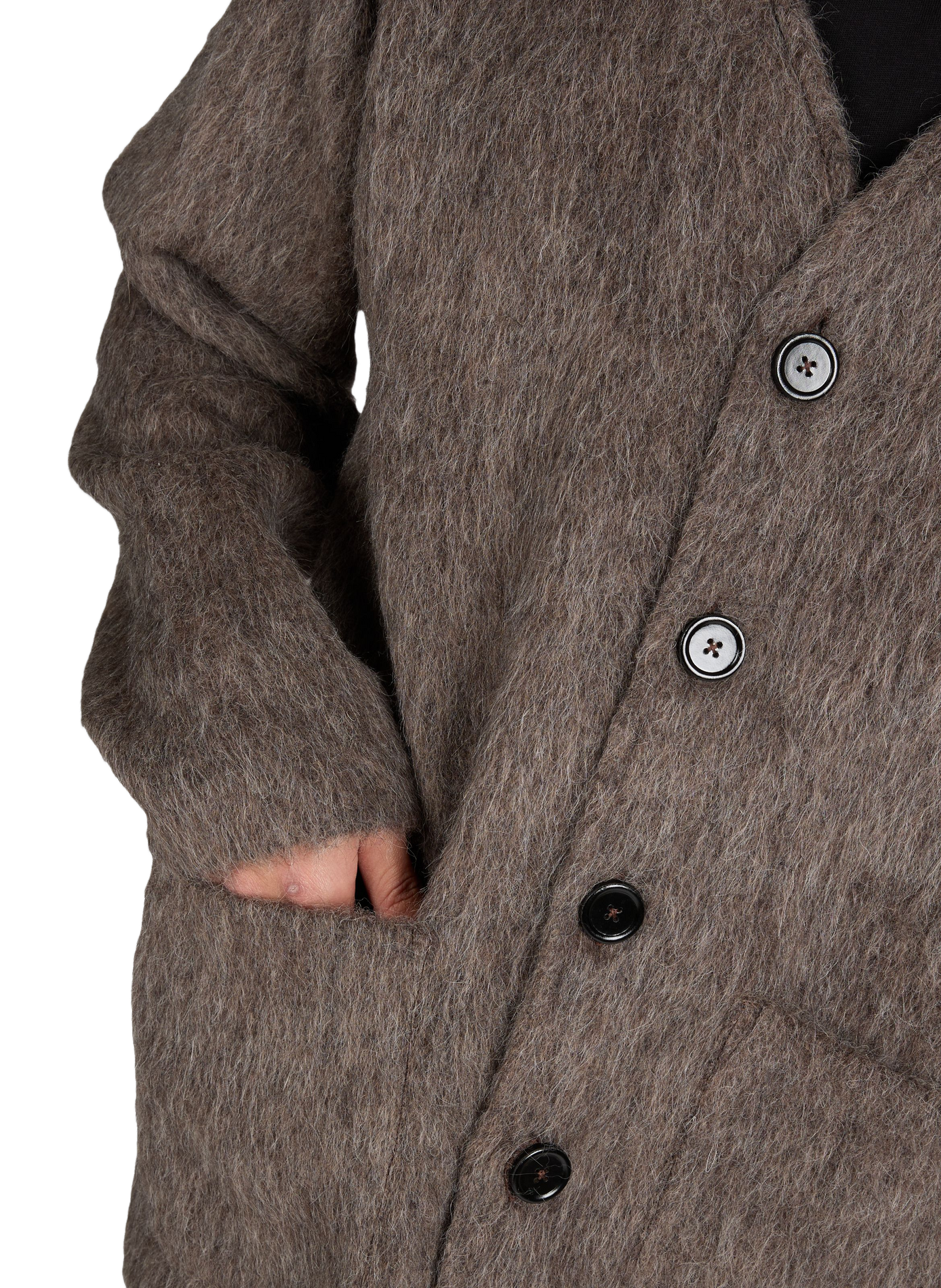 Buttoned wool blend vest OUR LEGACY Grey