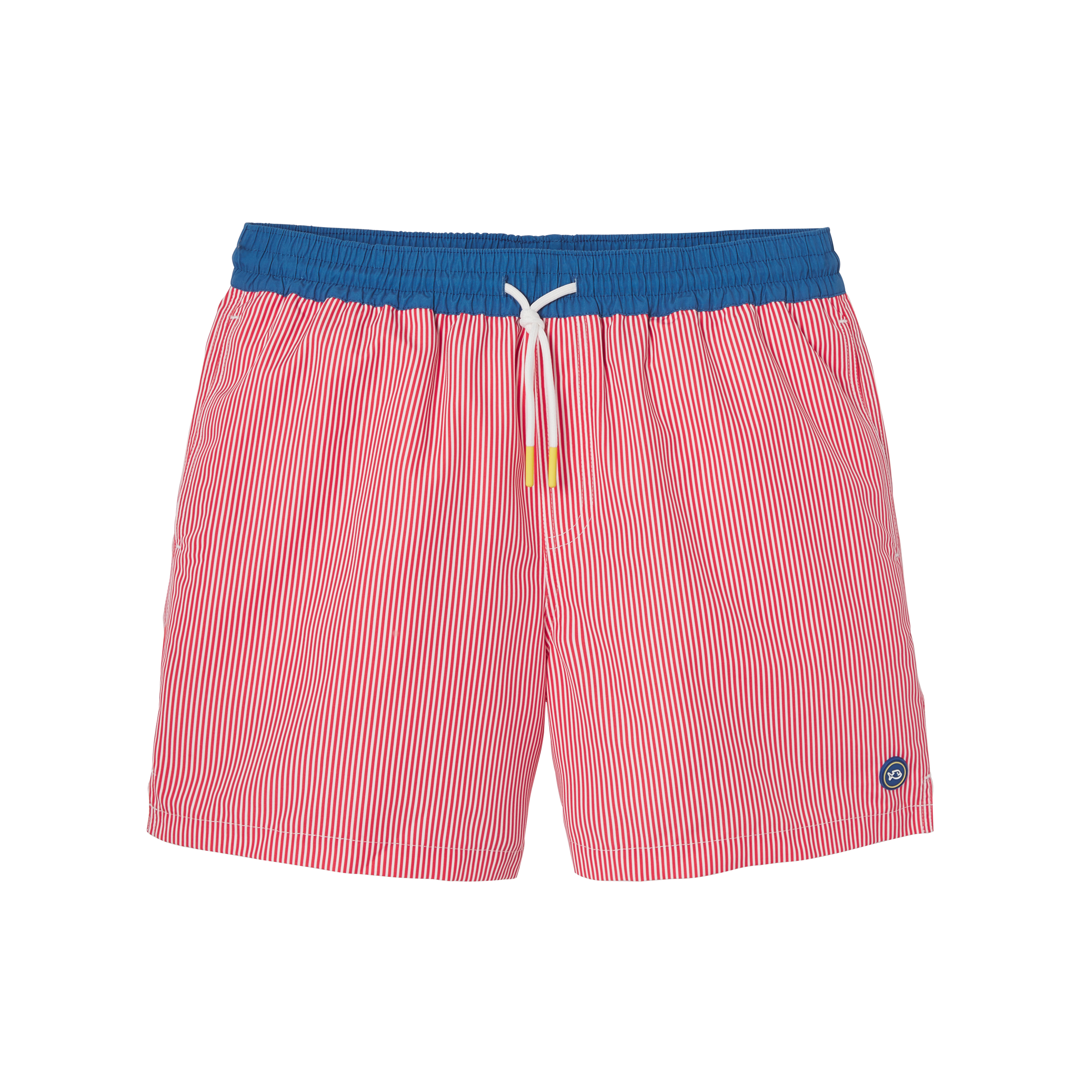 Short de bain en polyester recyclé BILLYBELT Rouge