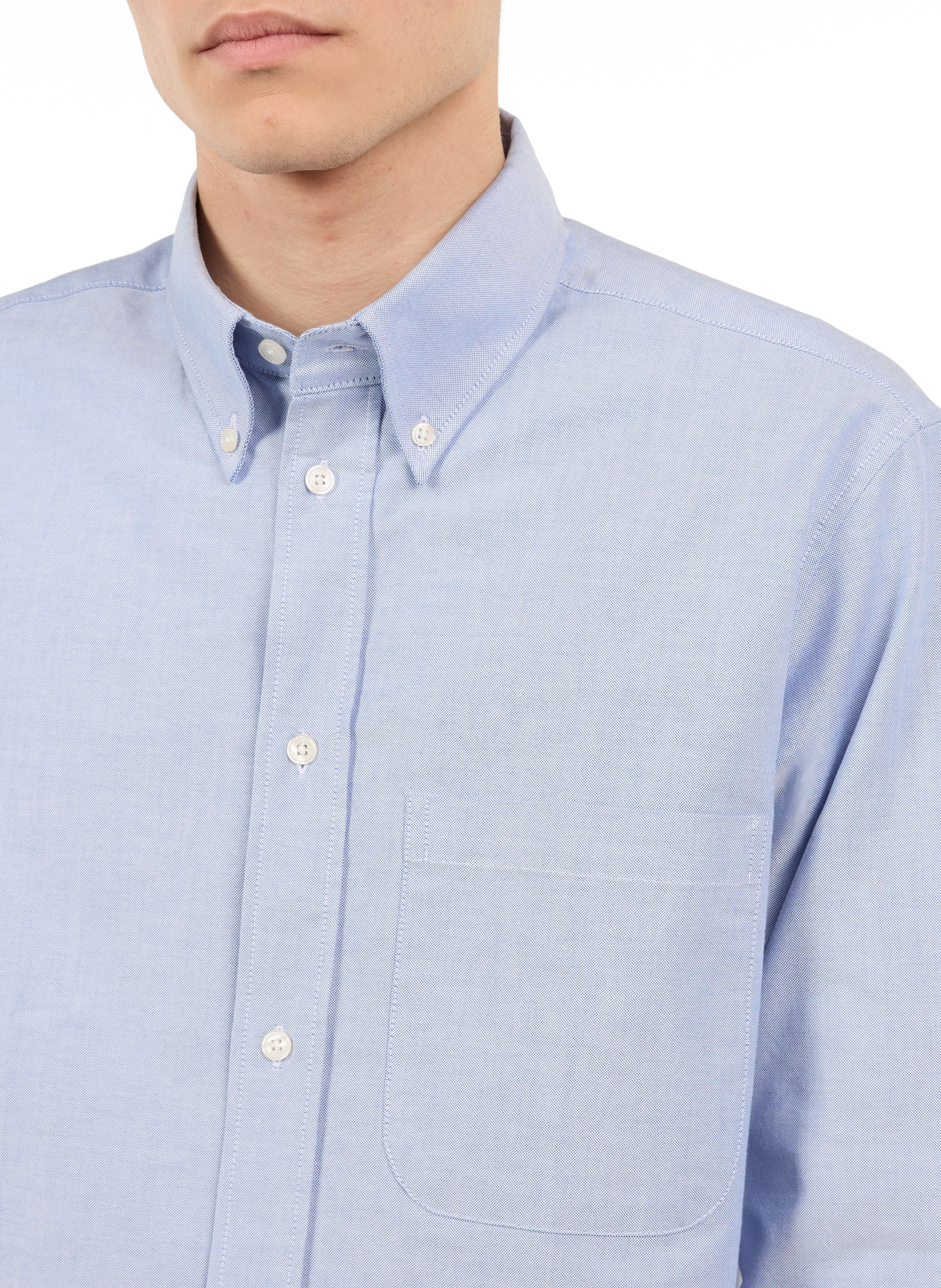 Amen cotton shirt SAISON 1865 Blue
