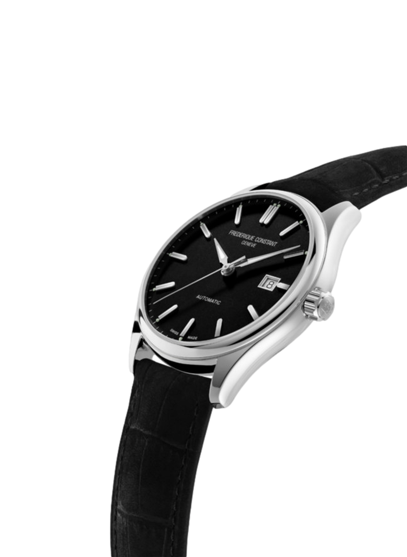 Automatische Uhr Classics Index Automatic aus Leder FREDERIQUE CONSTANT Grun