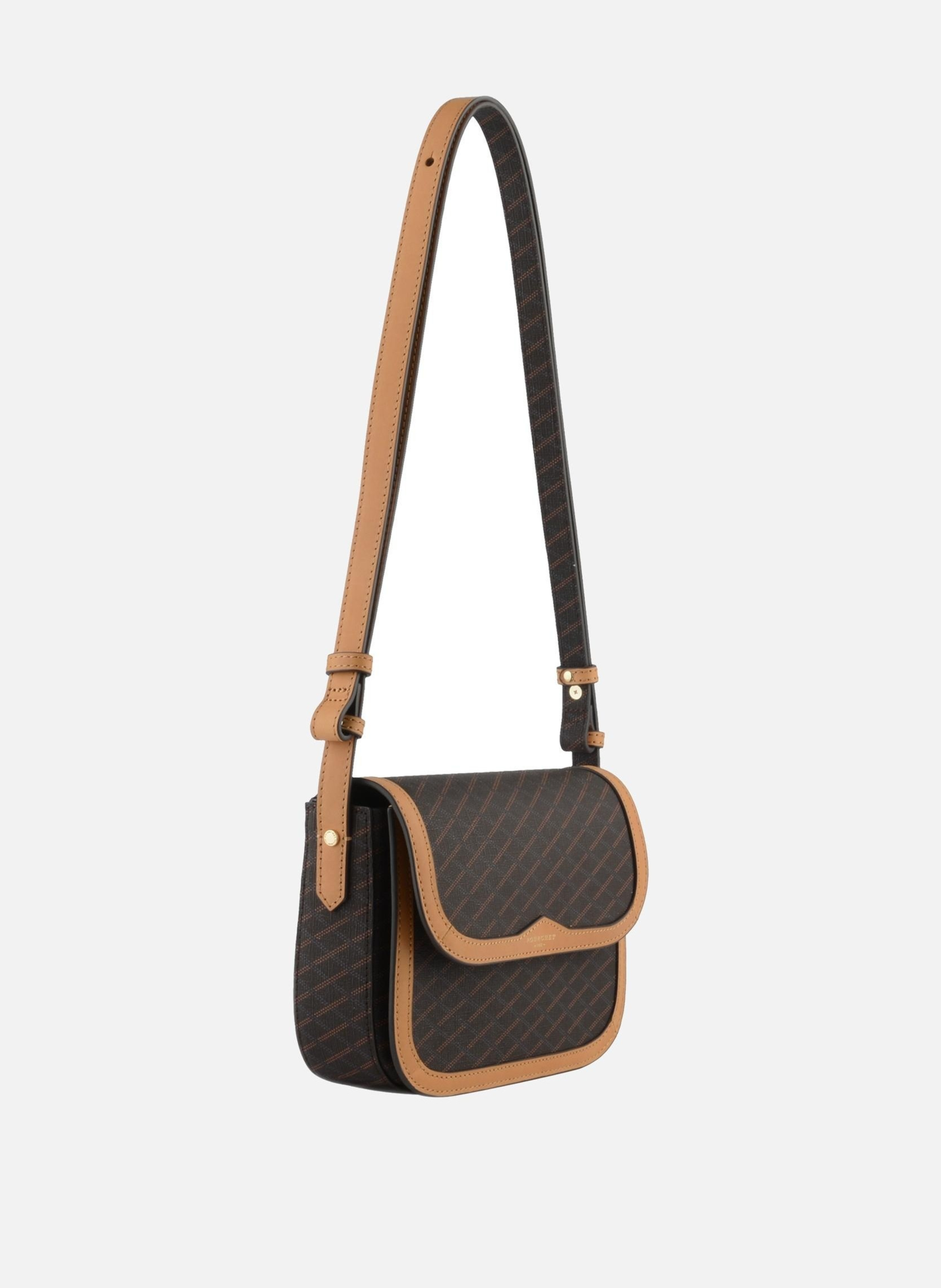 Waves | sac porté épaule POURCHET Marron