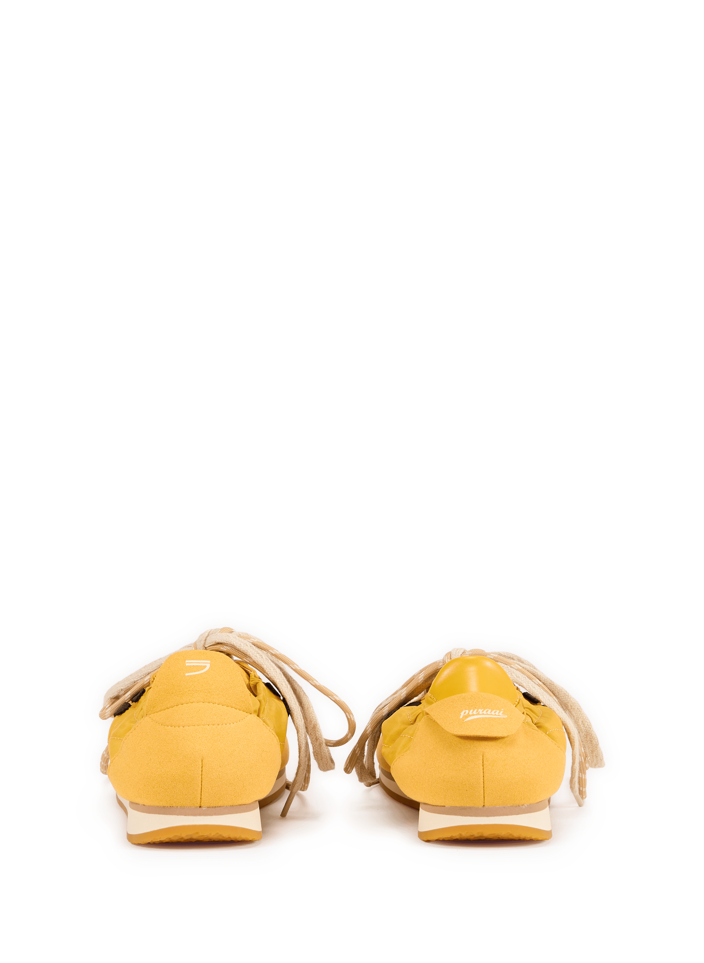 Panther double lace sneakers PURAAI Yellow