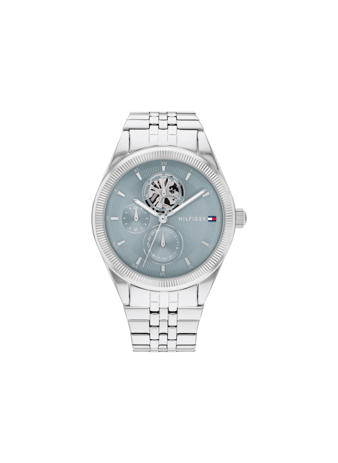 Montre quartz Monica en acier inoxydable TOMMY HILFIGER MONTRES Bleu