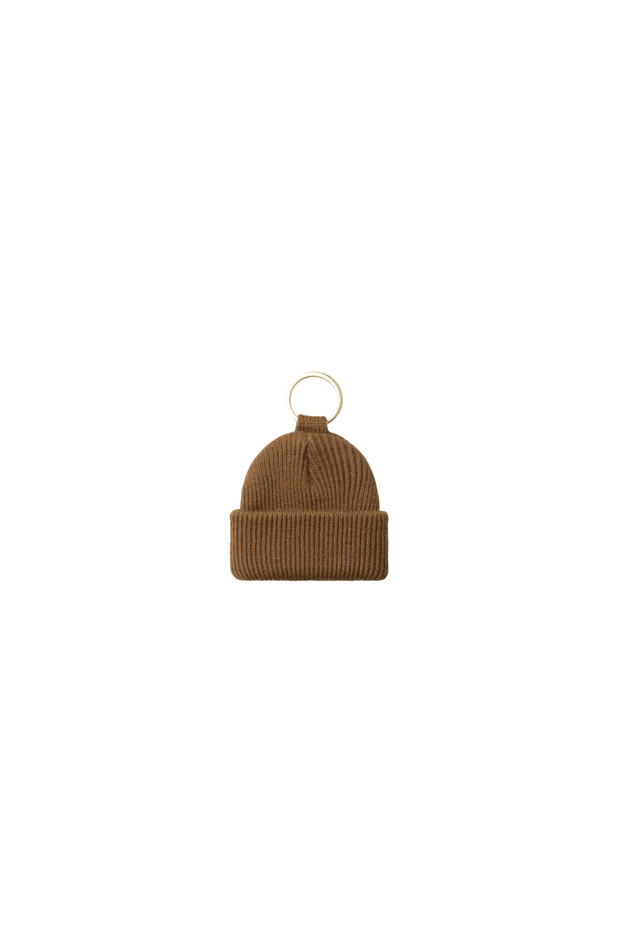 Porte-clés mini watch hat keychain CARHARTT WIP Marron