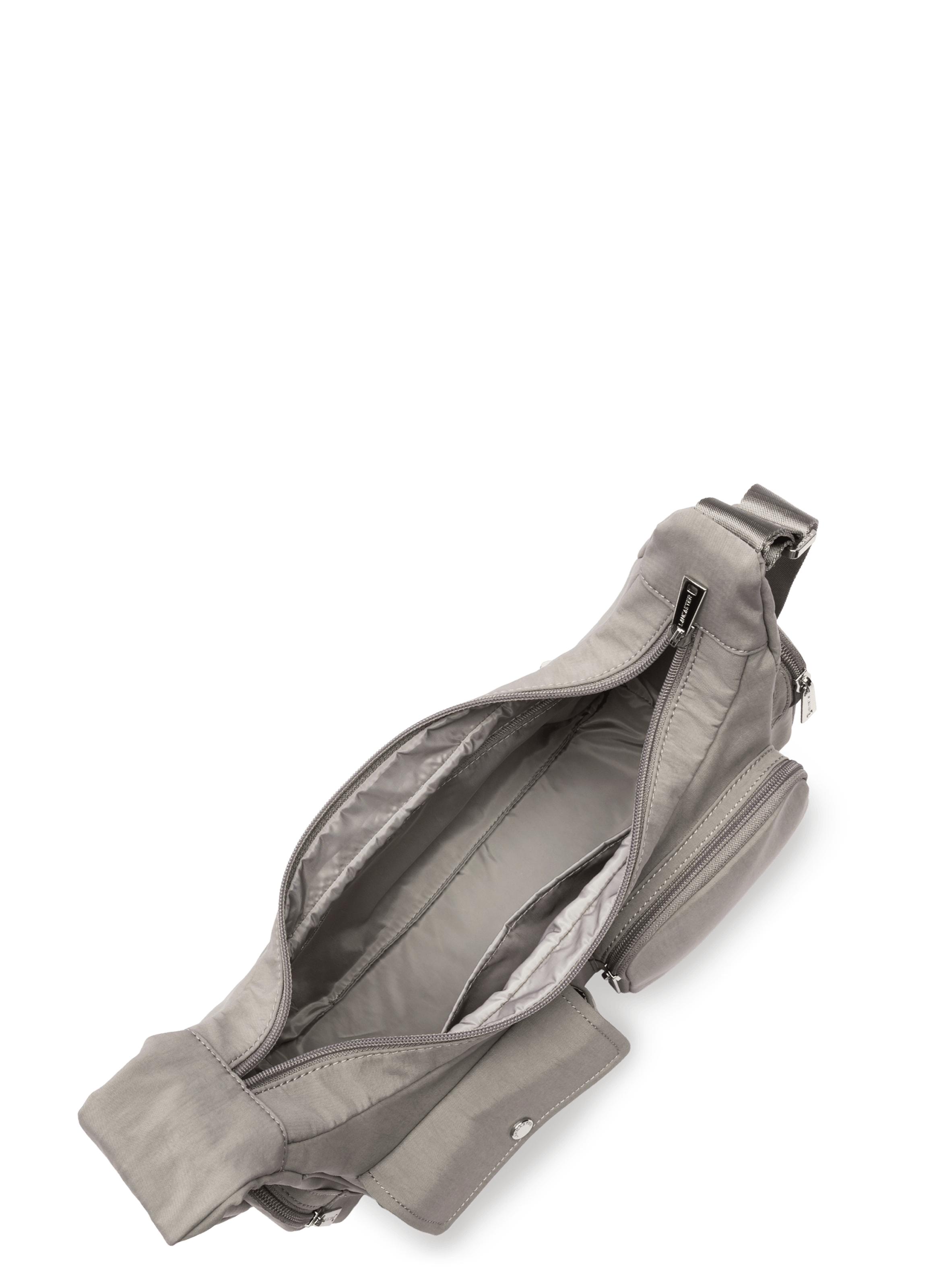 Sac besace - basic pocket | Gris LANCASTER Femme