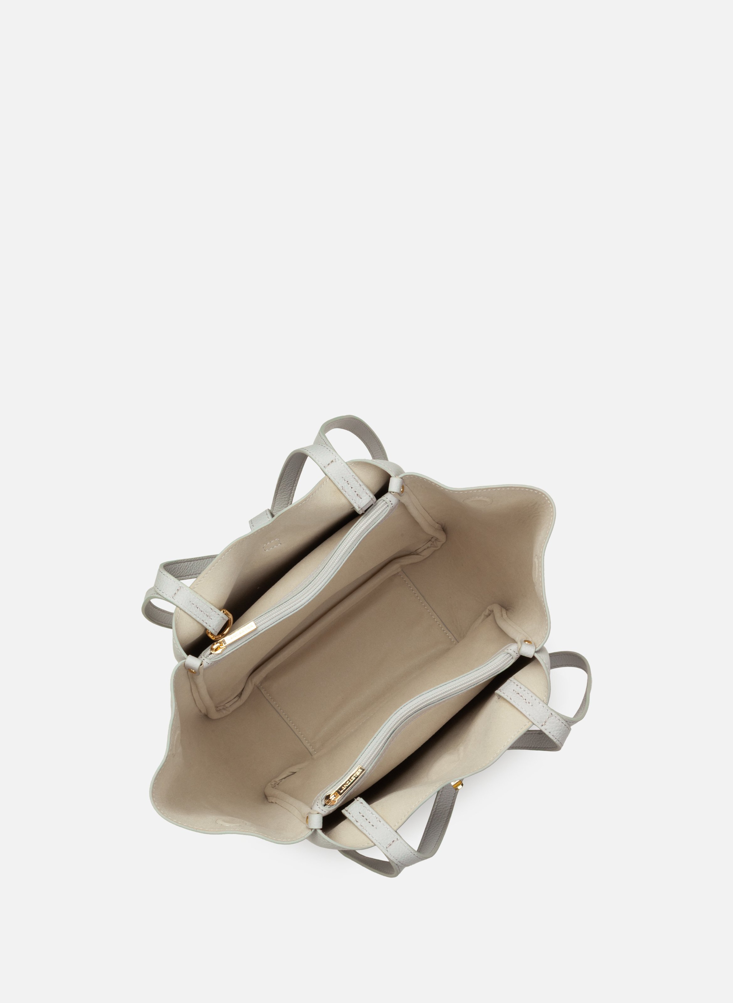 Sac cabas épaule - milano horizon LANCASTER Gris