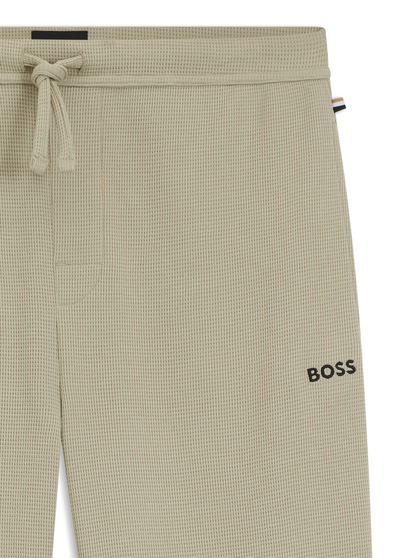 Pantalón de chándal de mezcla de algodón BOSS Verde