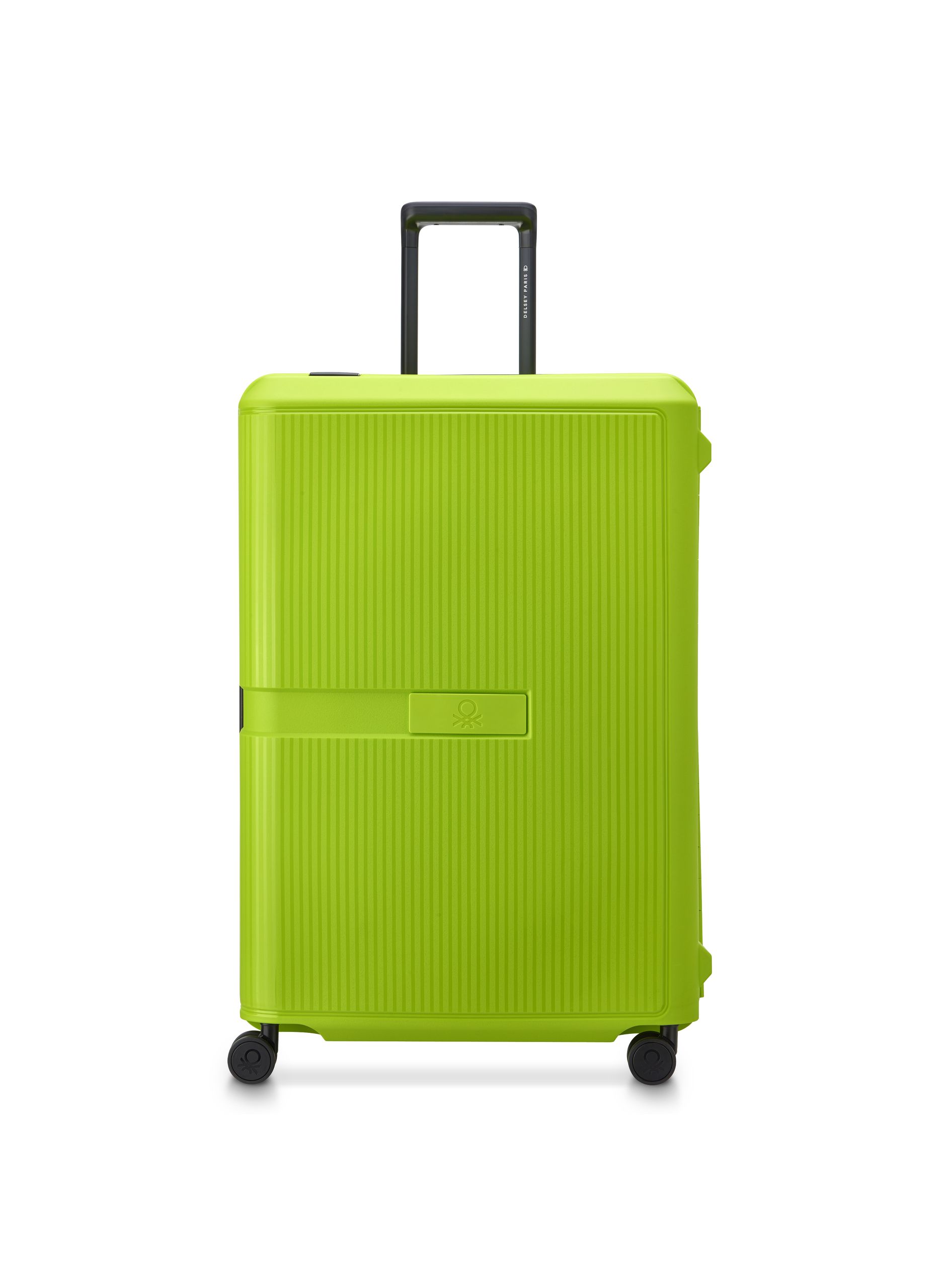Valise soute rigide taille xl - color block hardside DELSEY PARIS Jaune