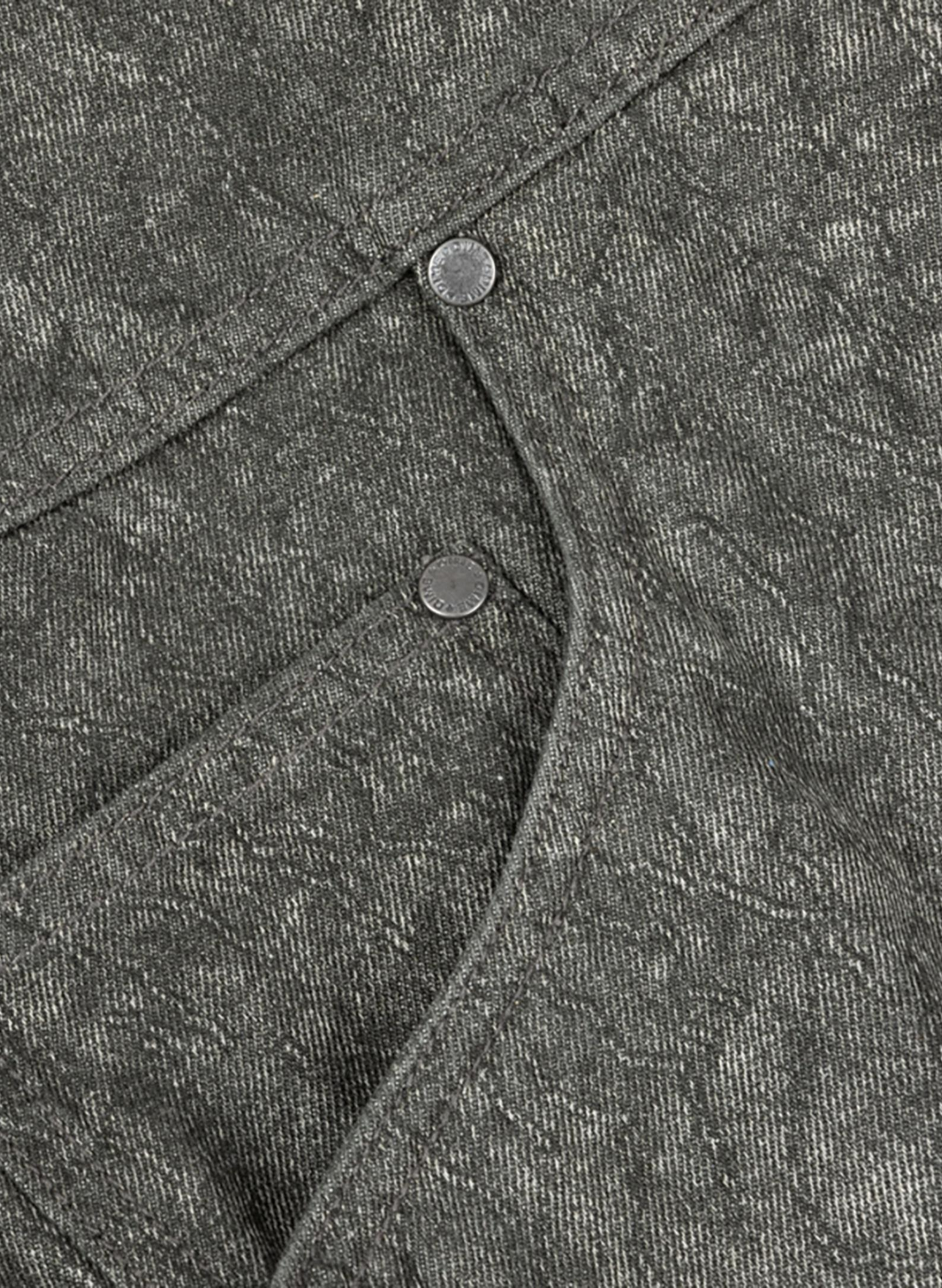 Denimmantel aus Baumwolle DIME Grau