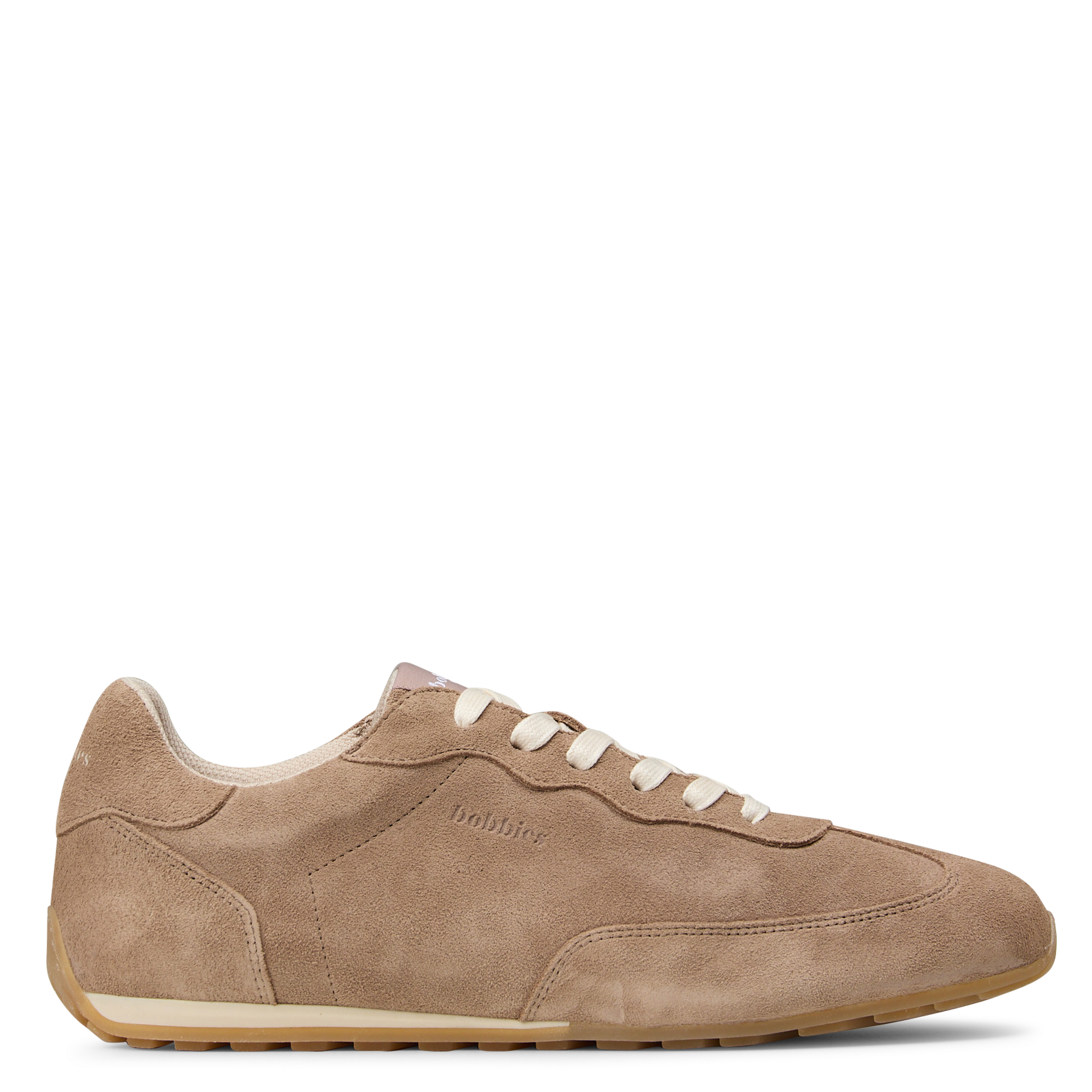 Lage suède leren sneakers kimi BOBBIES Bruin