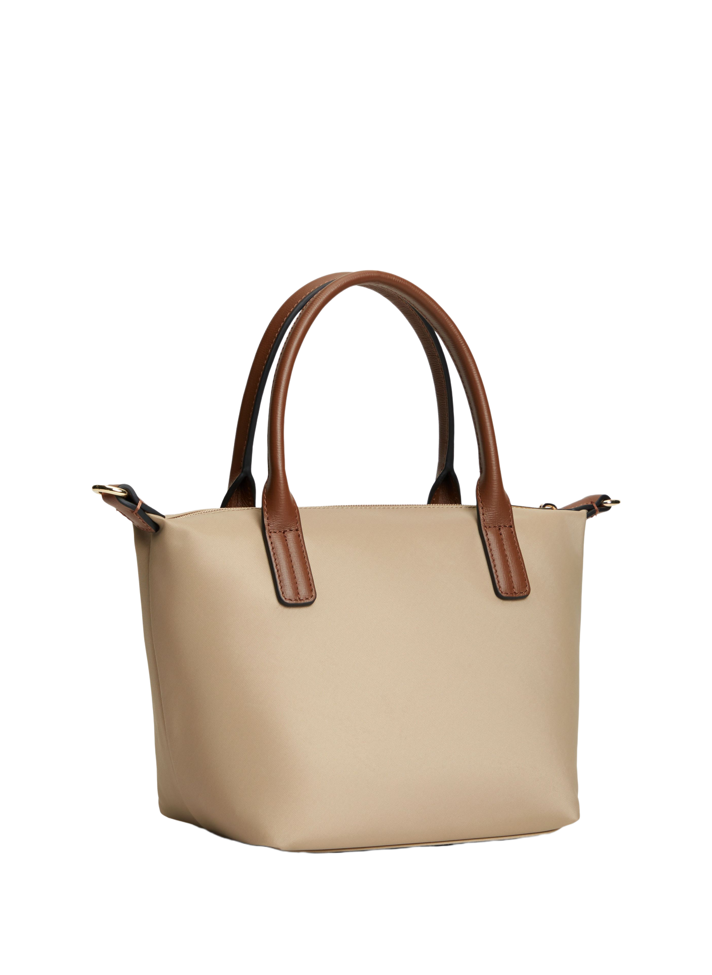 Handtasche aus Nylonstoff | Beige TOMMY HILFIGER Damen