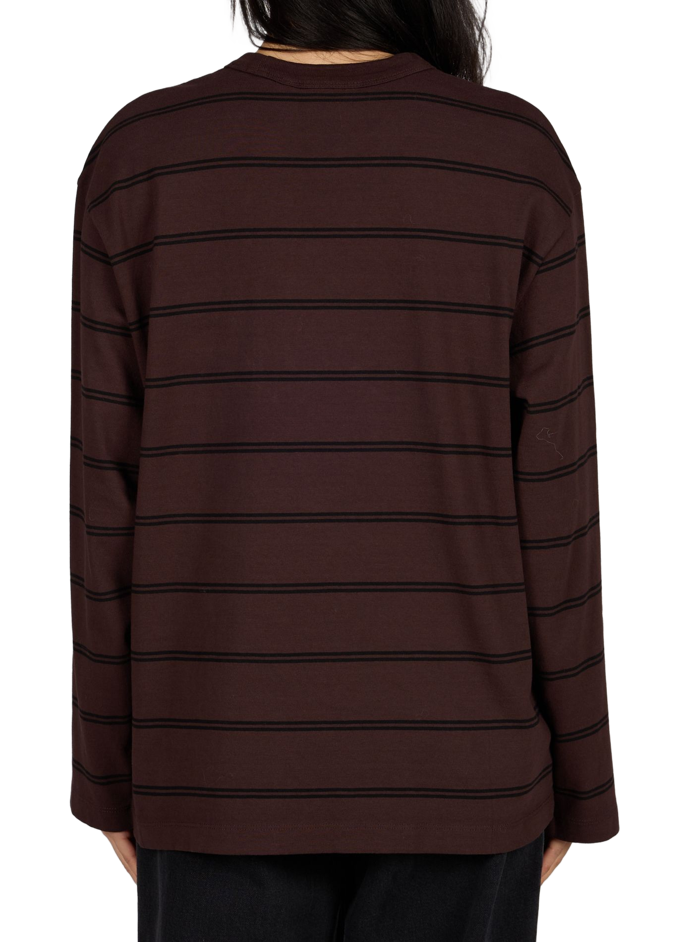 Round-neck striped straight T-shirt CARHARTT WIP Multicolour