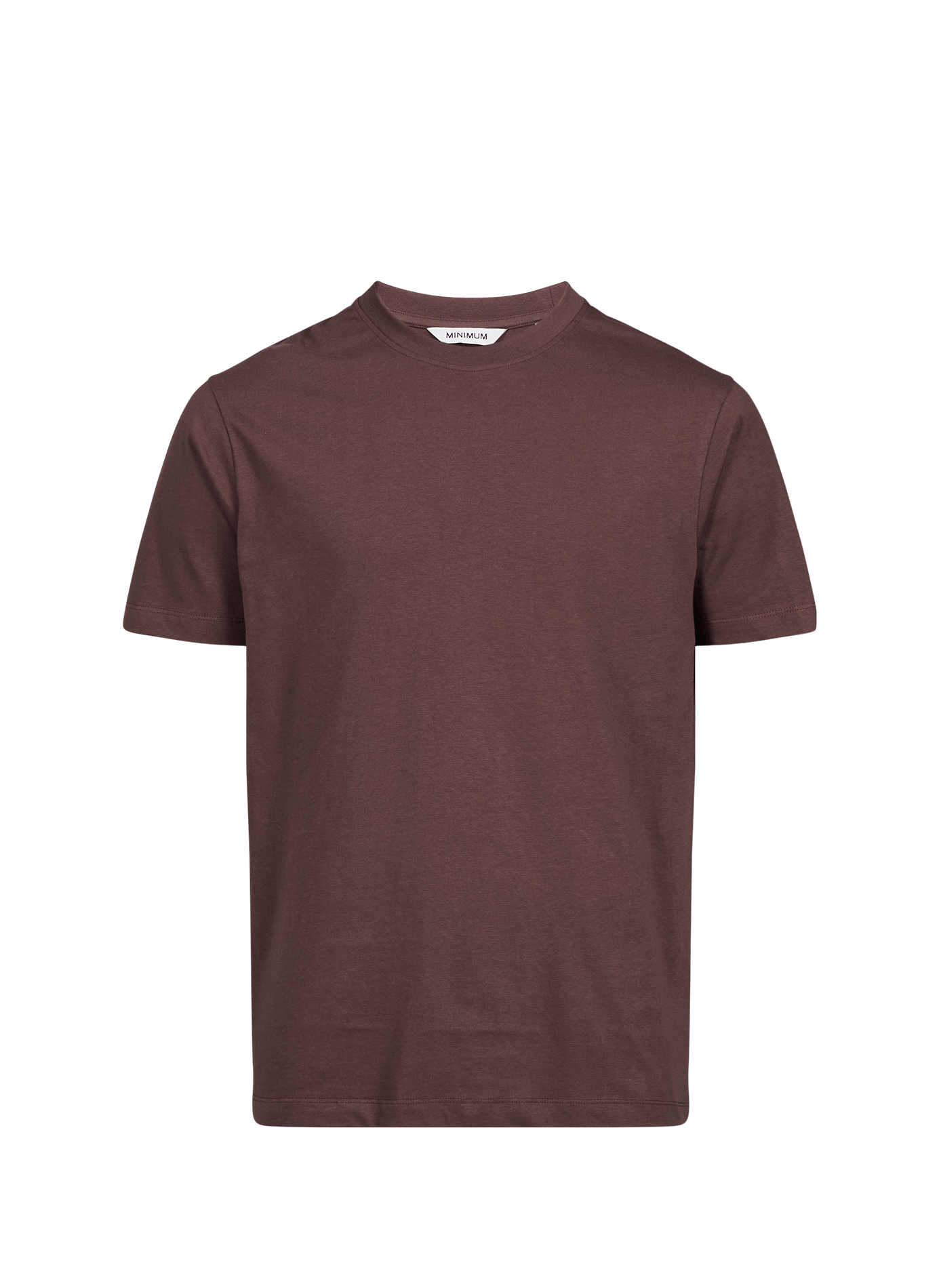 Rechte katoenen T-shirt MINIMUM Roze
