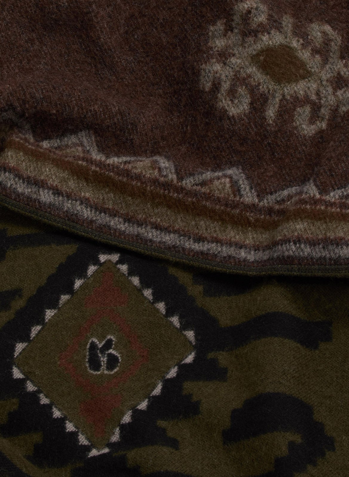 Poncho ample manches longues pongo BA&SH Kaki