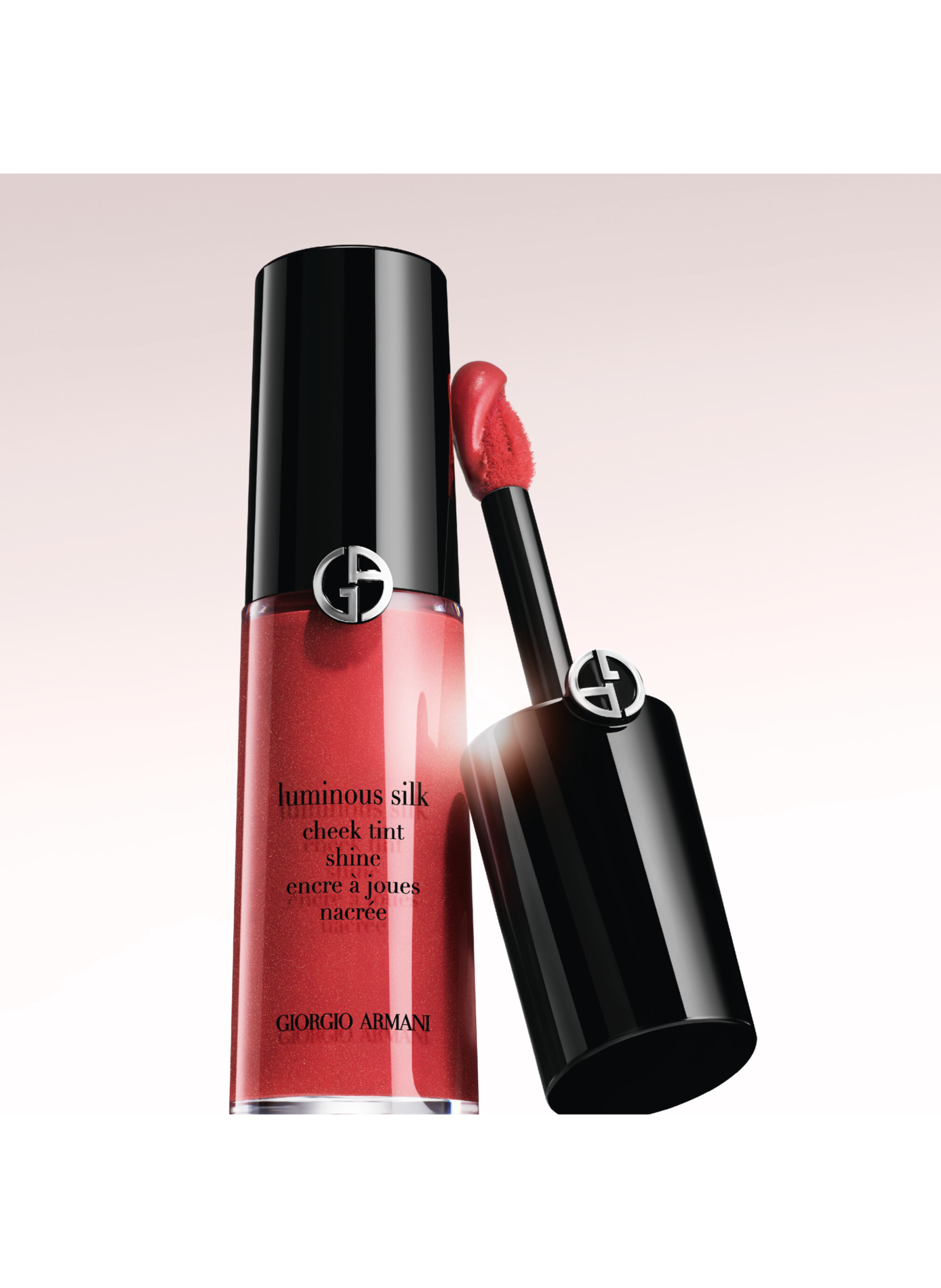 Glanzende Zijde Blush Vloeibaar Met Parelmoer | 53s cosmic pink ARMANI Beauty