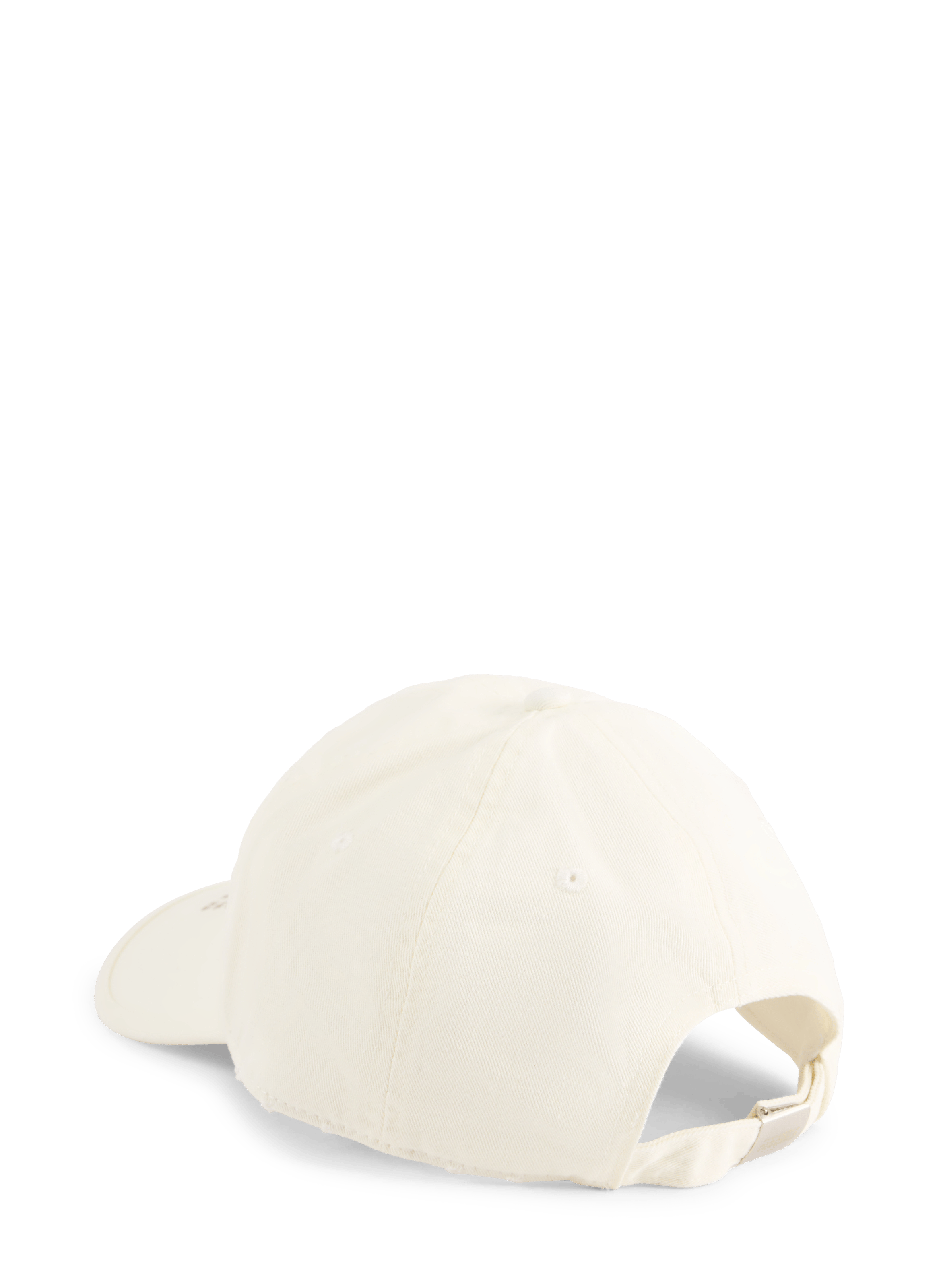 Embroidered cotton baseball cap MAISON MARGIELA Beige