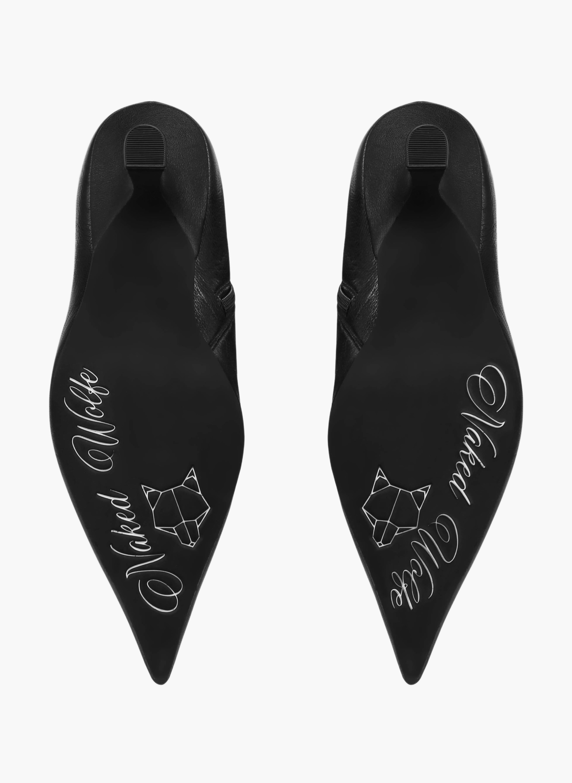 Bottines hue en cuir NAKED WOLFE Noir