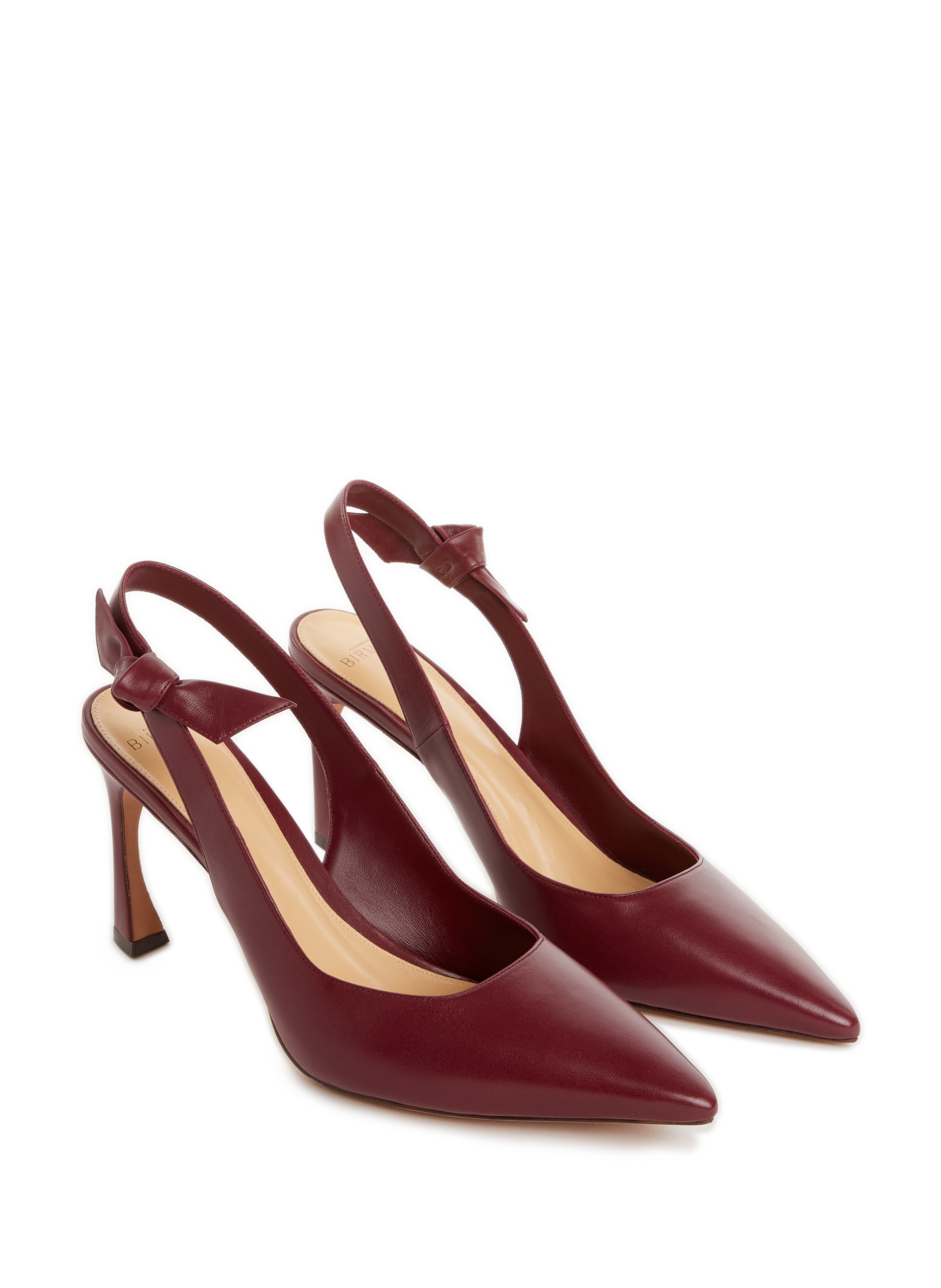 Slingback Clarita en cuir