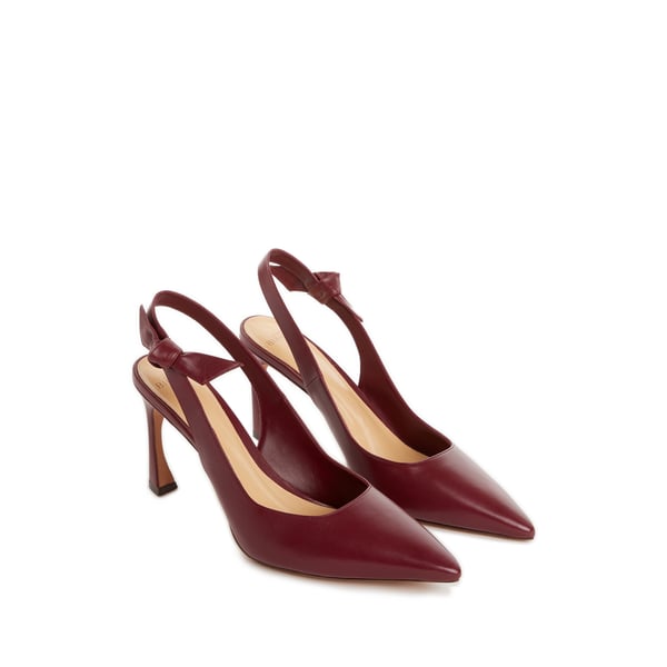Slingback Clarita en cuir