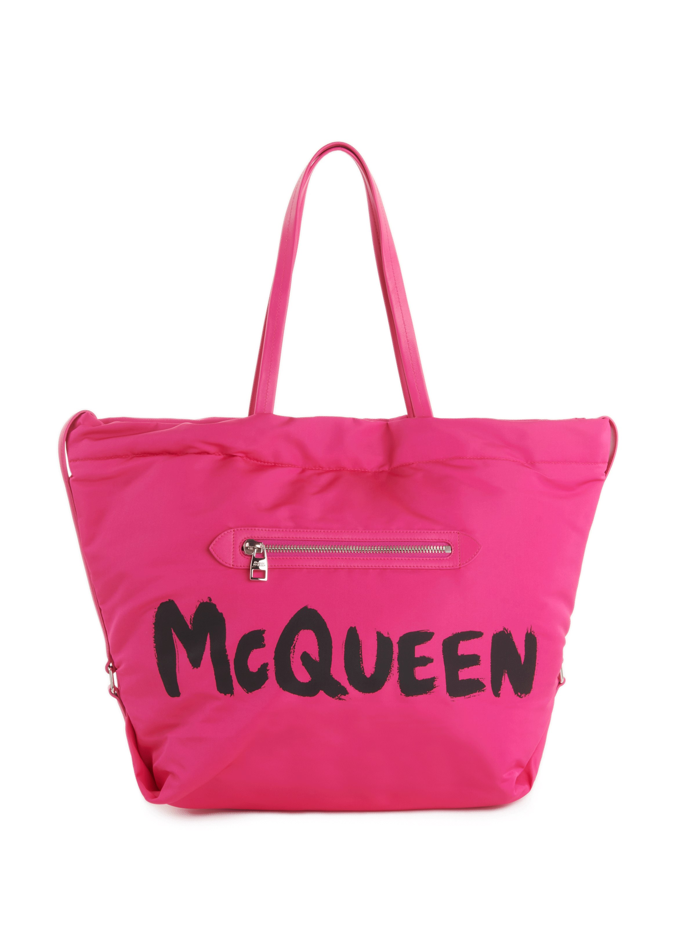 ALEXANDER MCQUEEN The Bundle nylon tote bag Pink