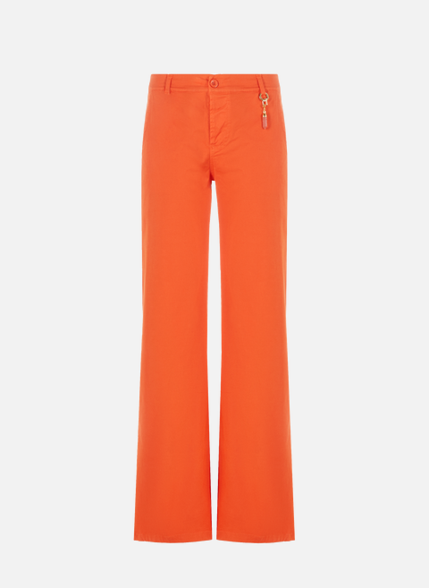 Pantalon avec charme en coton OrangeTHE SOCIAL SUNDAY 