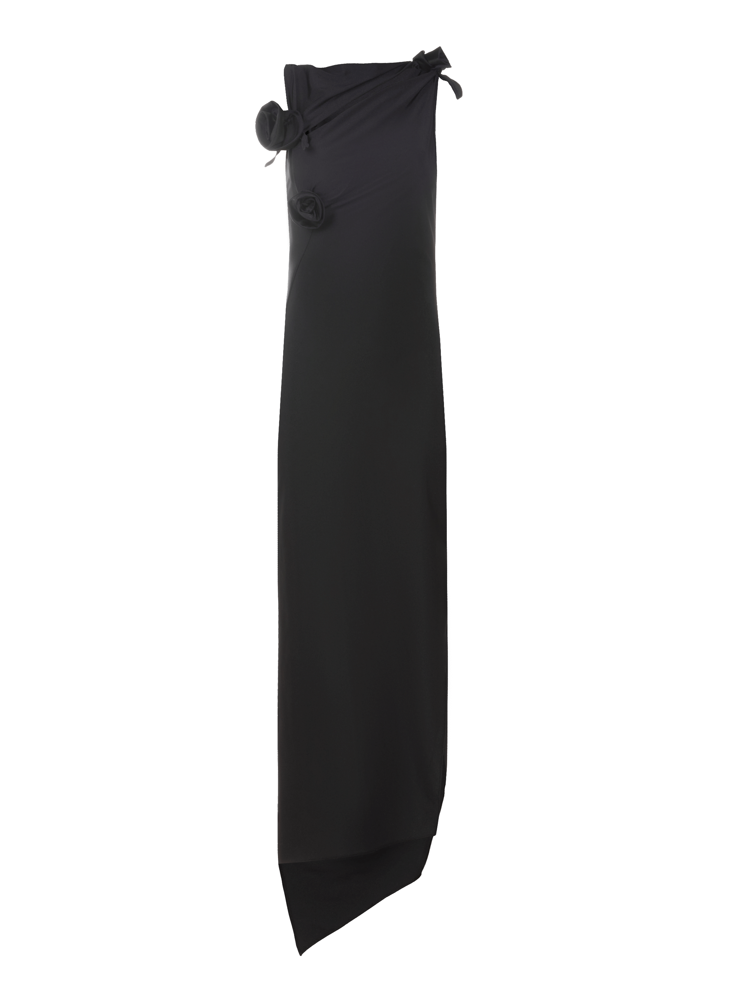 COPERNI Robe longue Asymetric Noir