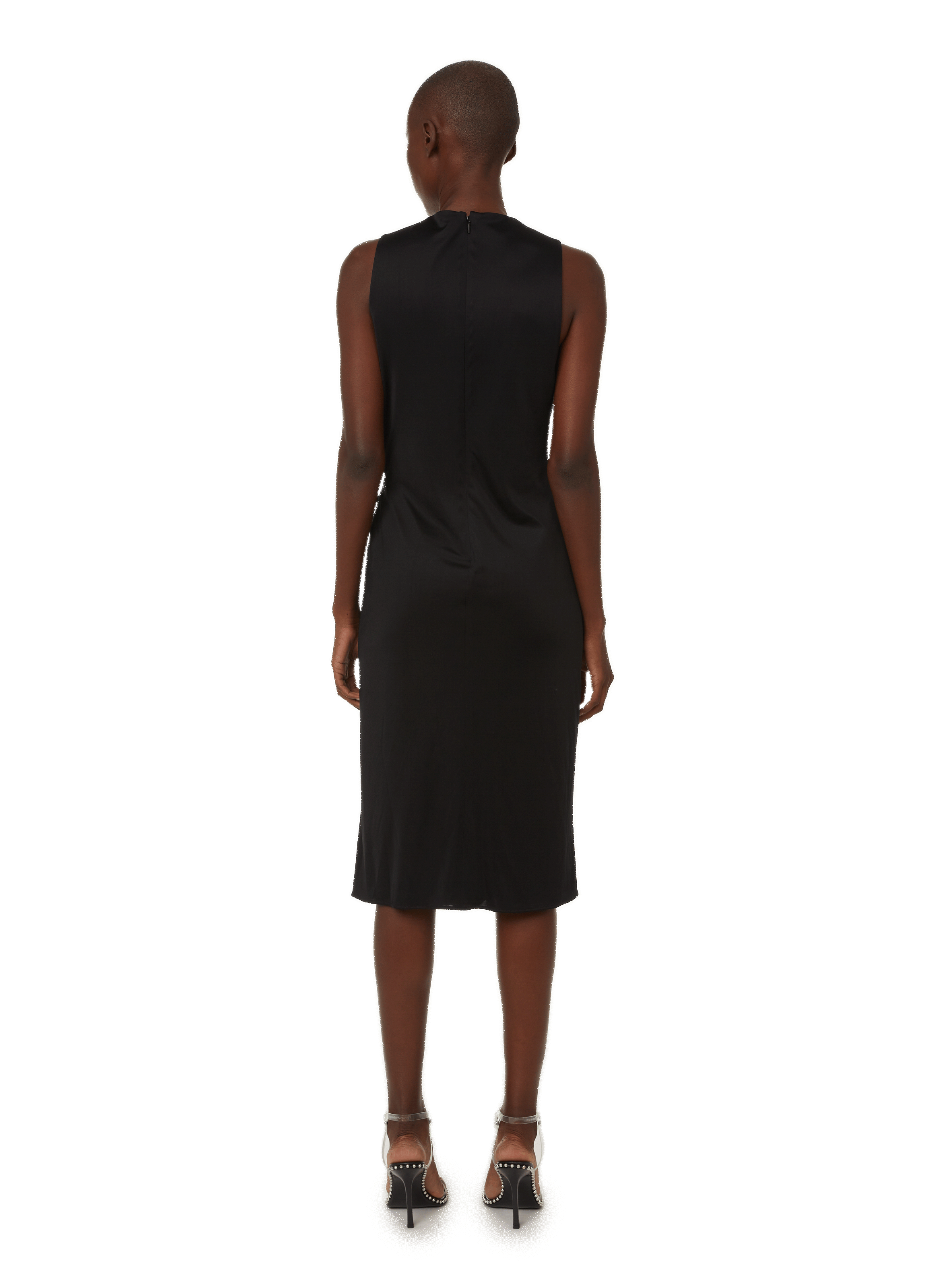 Robe midi  VERSACE Noir