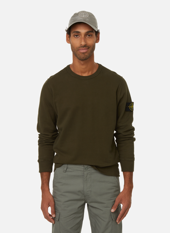 Sweatshirt en coton STONE ISLAND