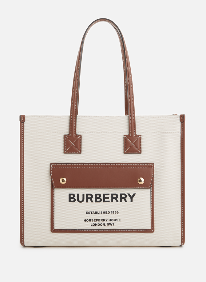 Canvas bag BURBERRY