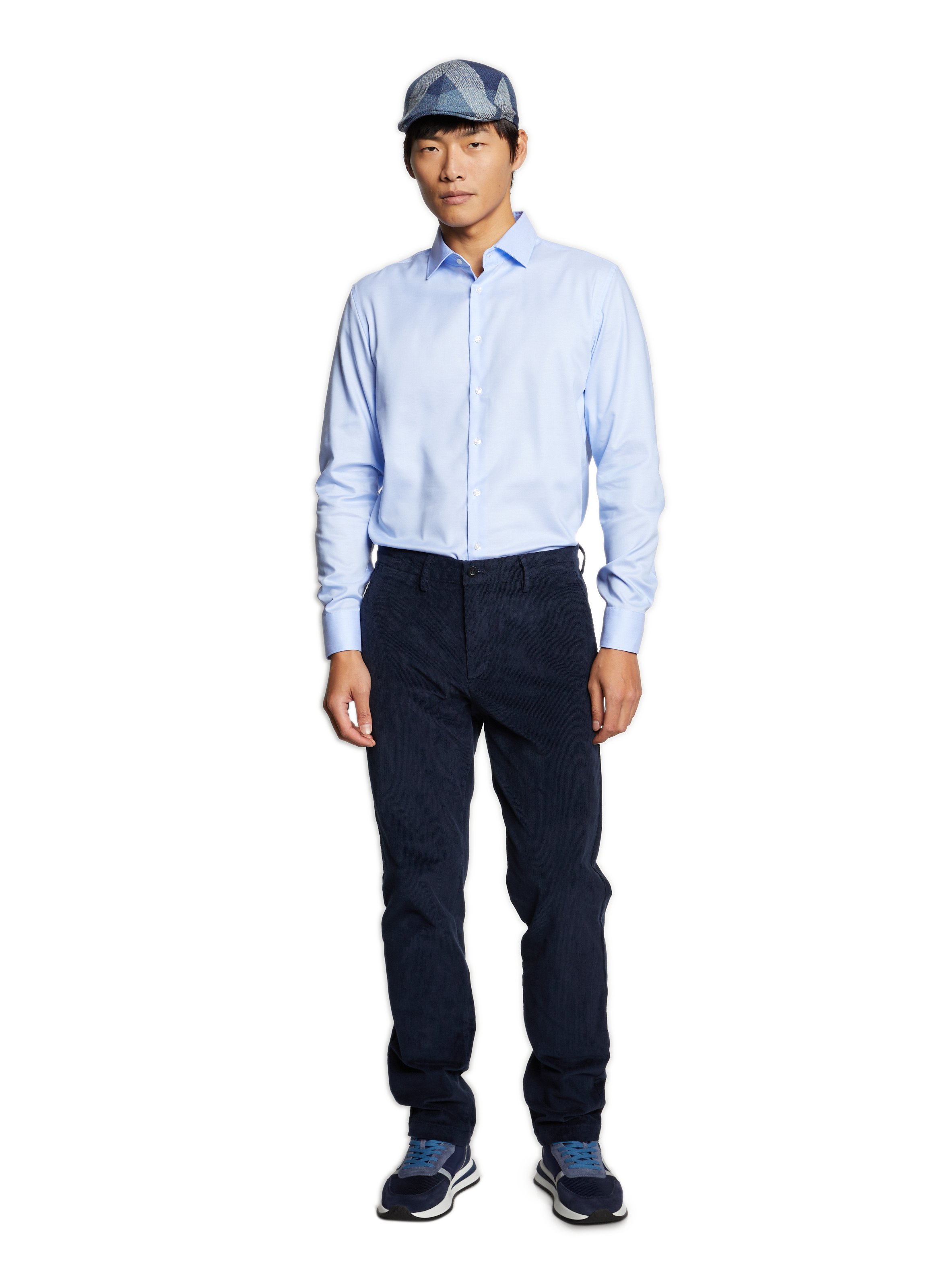  Cotton shirt SEIDENSTICKER Blue