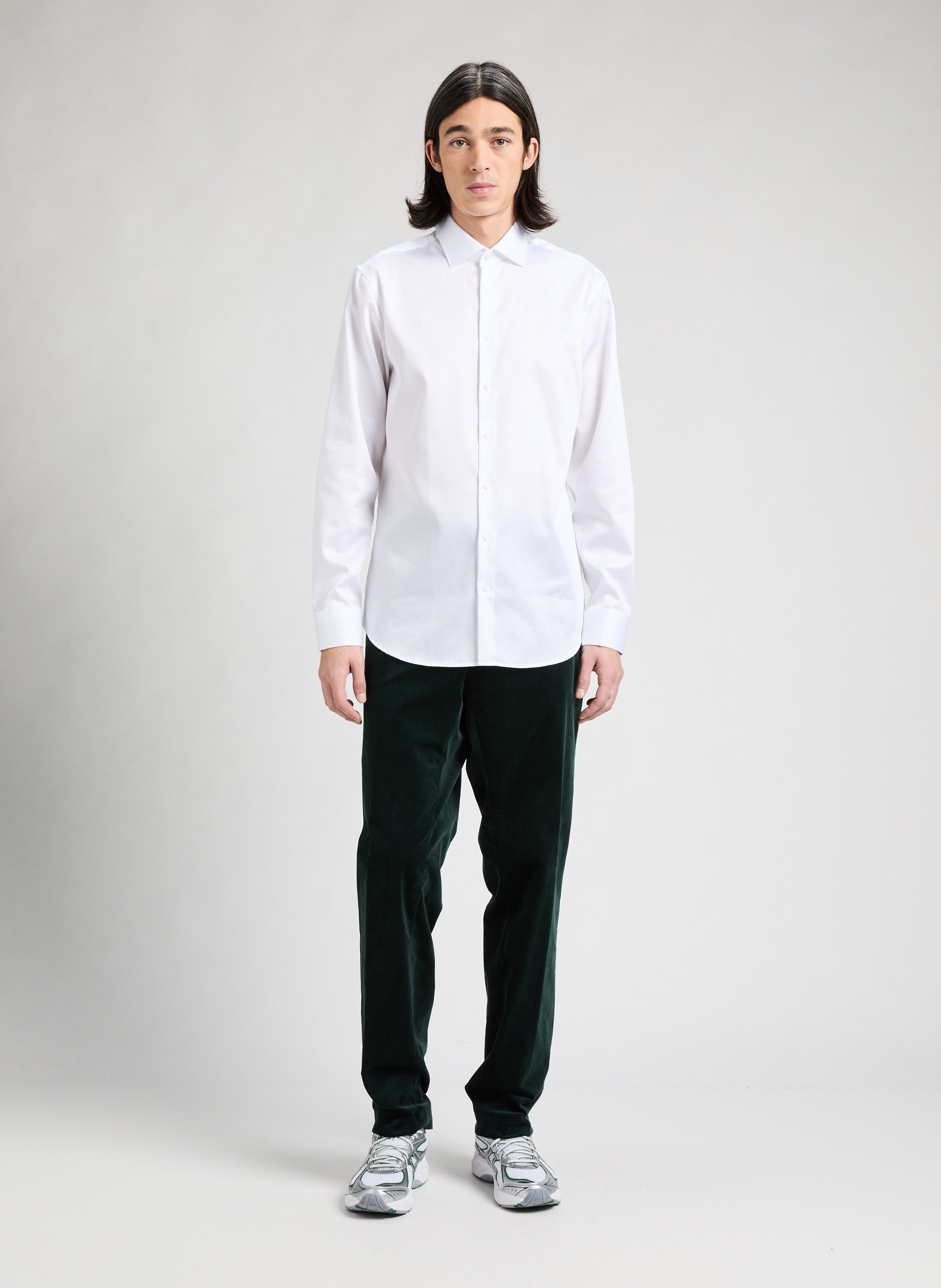 Hands Off umbrella SEIDENSTICKER White