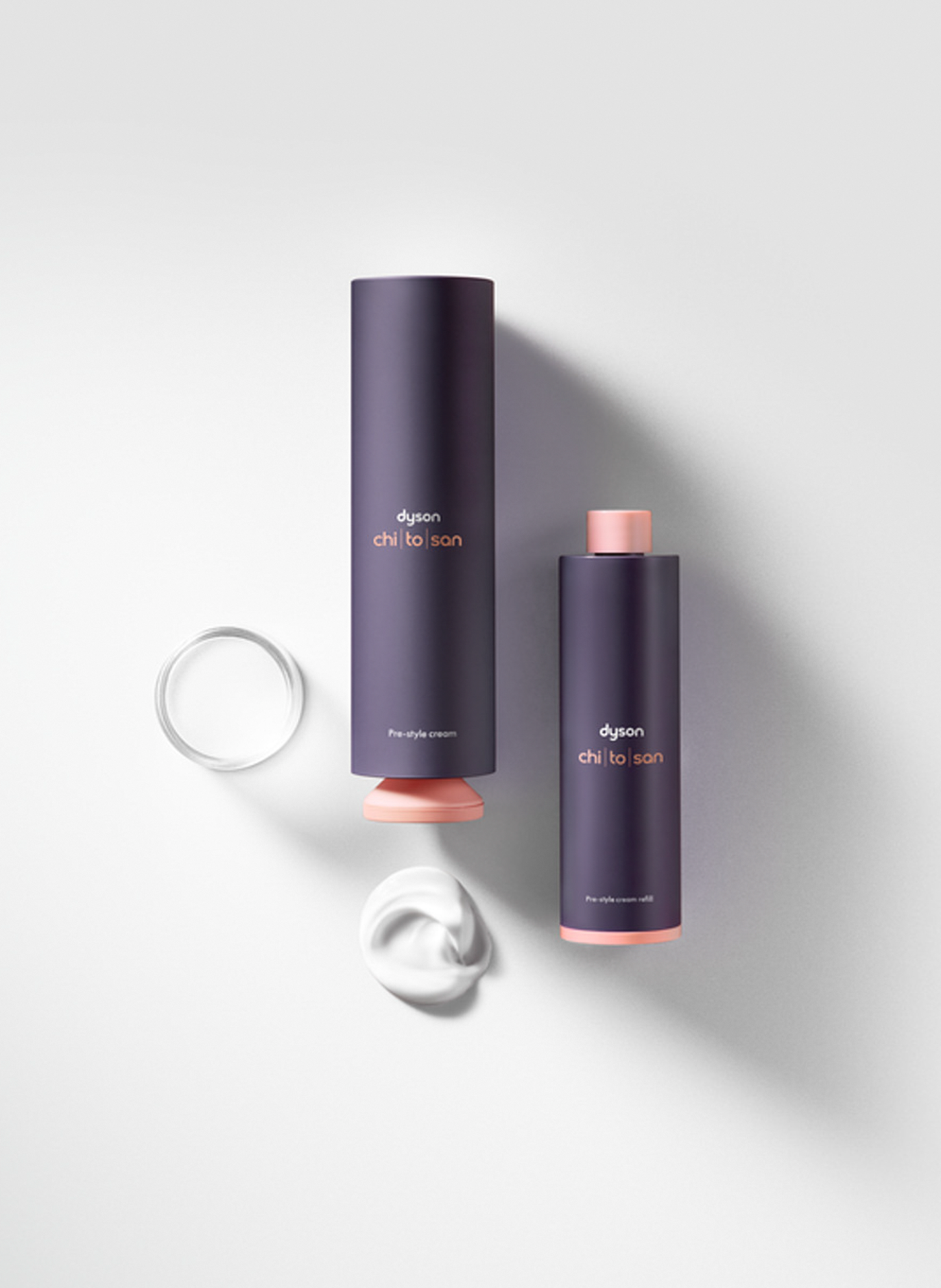 Styling cream for straight to wavy hair - Lightweight care DYSON No color