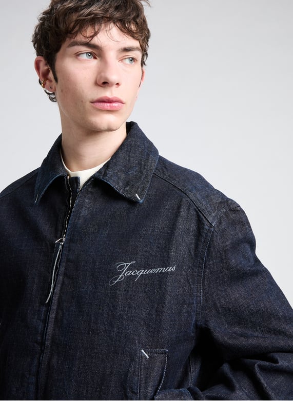 La veste de-Nîmes Canevas | Bleu by JACQUEMUS La veste de-Nîmes Canevas Bleu