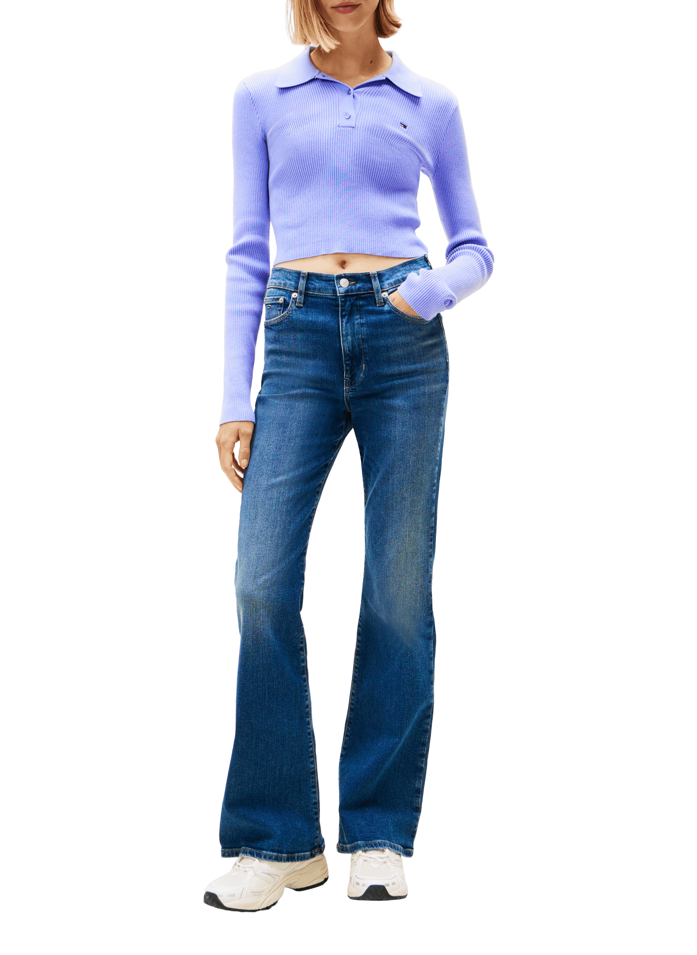 Jean bootcut Sylvia TOMMY HILFIGER Bleu