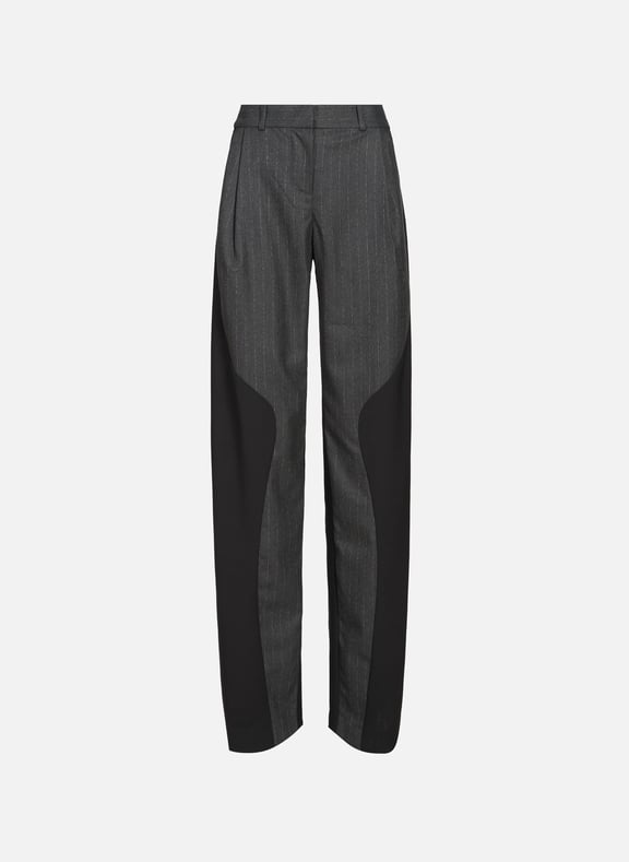 Pantalon taille basse fluide Gris by CHRISTOPHER ESBER CHRISTOPHER ESBER Pantalon taille basse fluide Gris