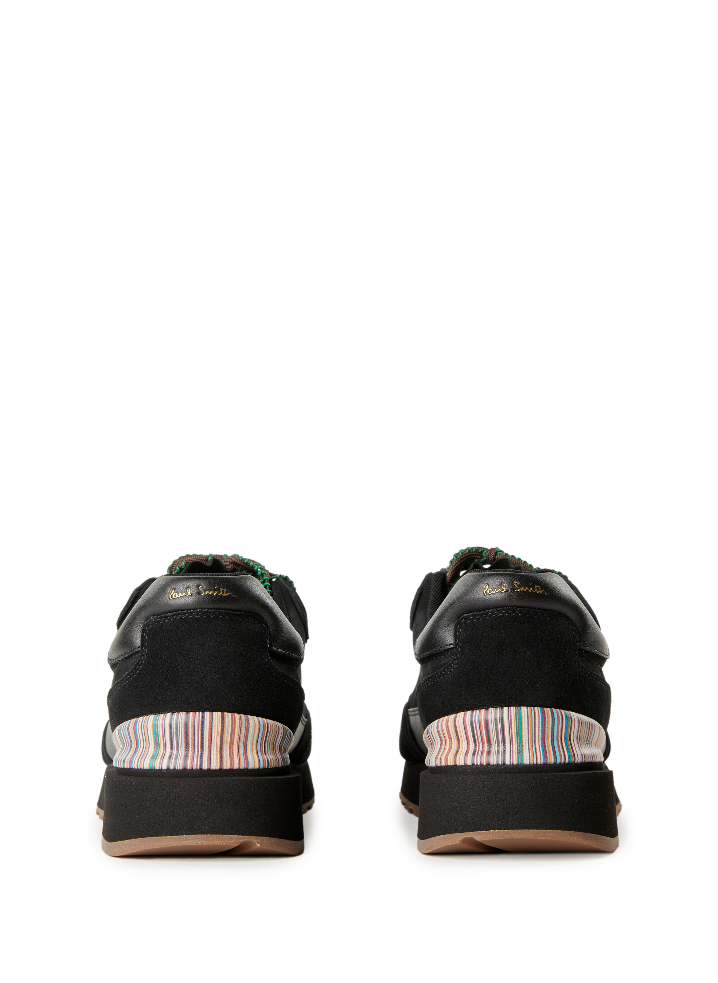 Leather Aston sneakers PAUL SMITH Black