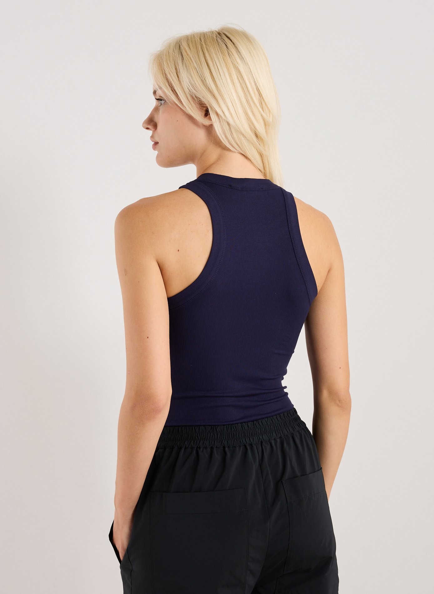 Audrey cotton tank top VANNINA VESPERINI Blue