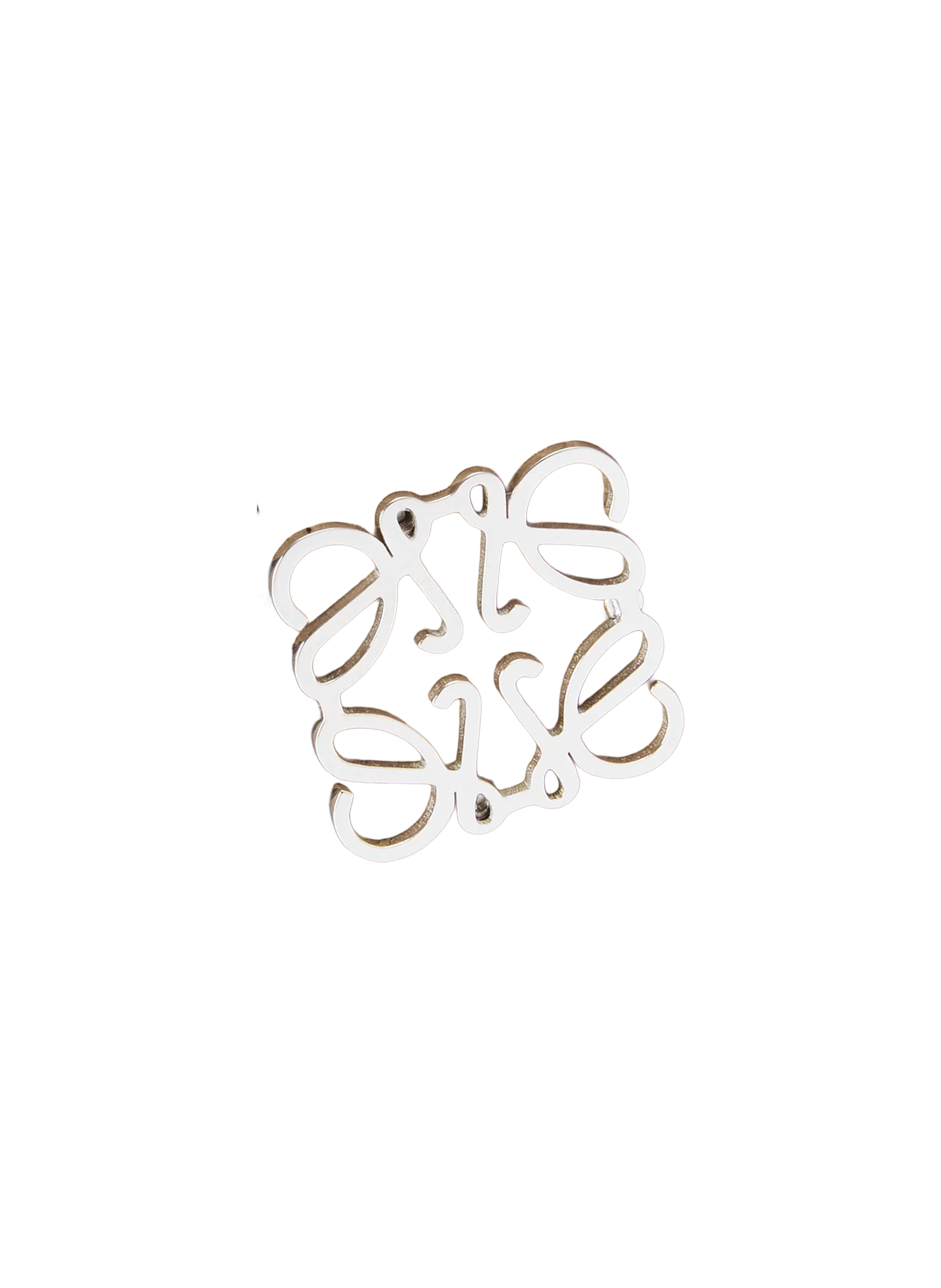 Portefeuille vertical en cuir de veau grainé  LOEWE Beige