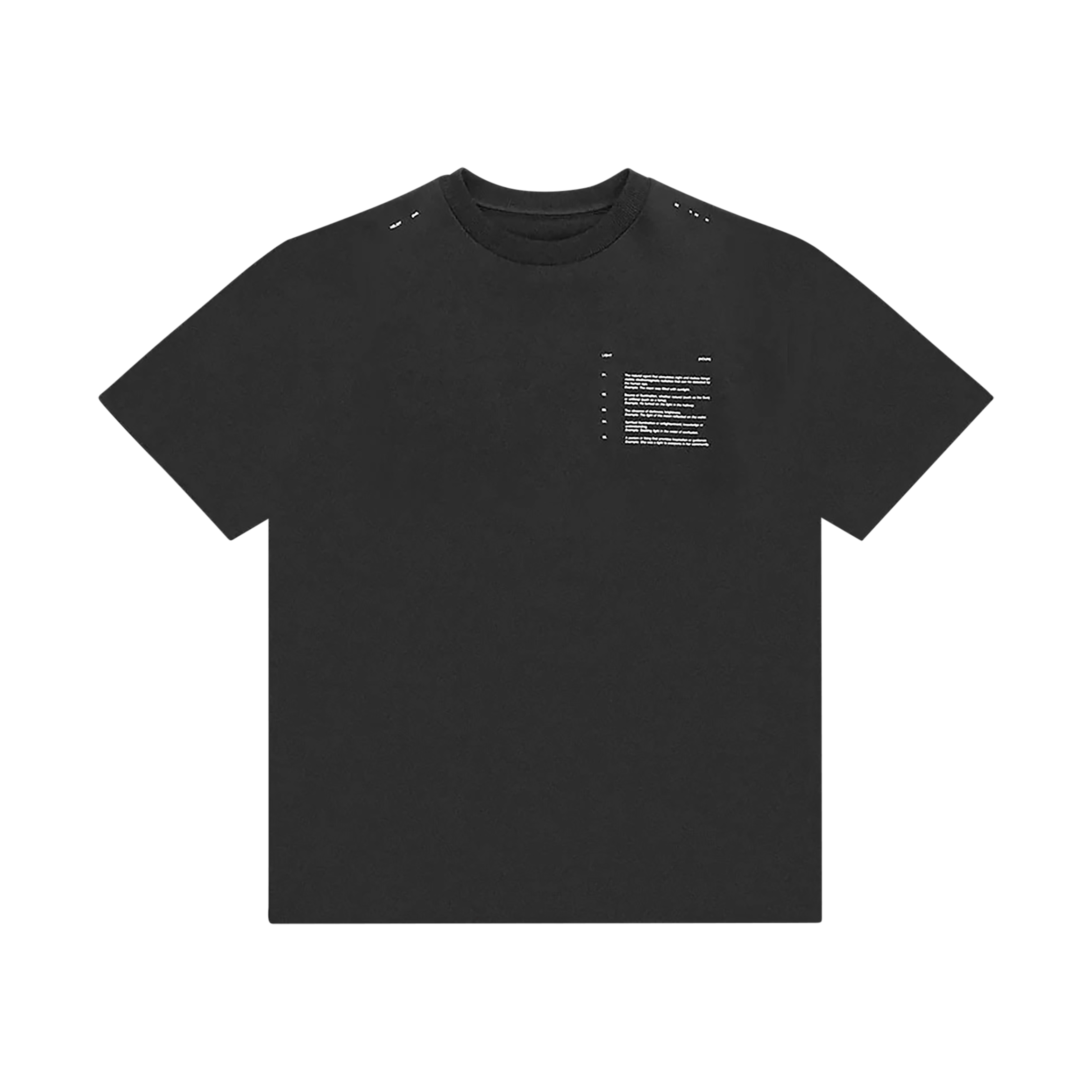 T-shirt photon HELIOT EMIL Noir