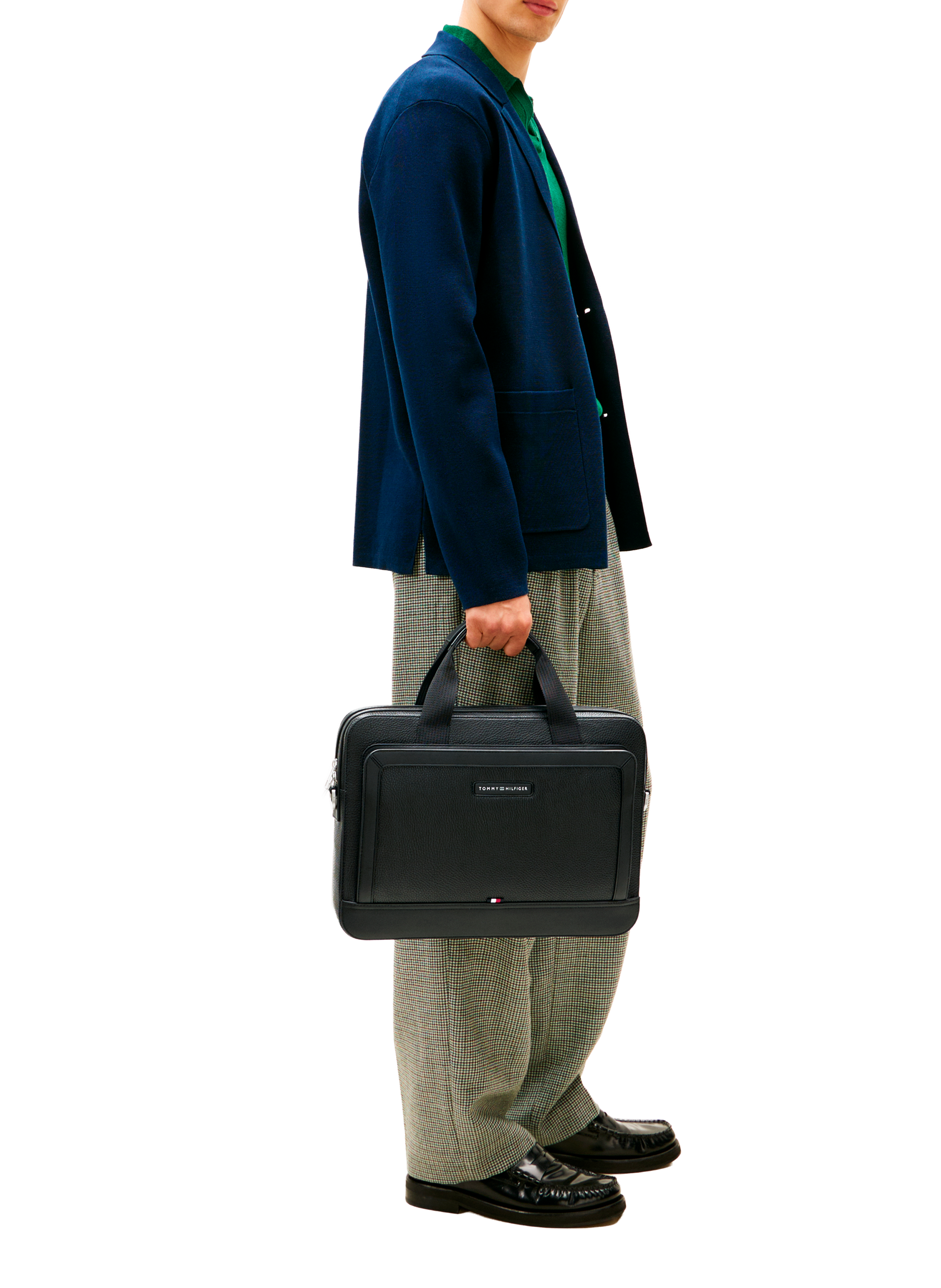 Computer bag with removable shoulder strap TOMMY HILFIGER Black