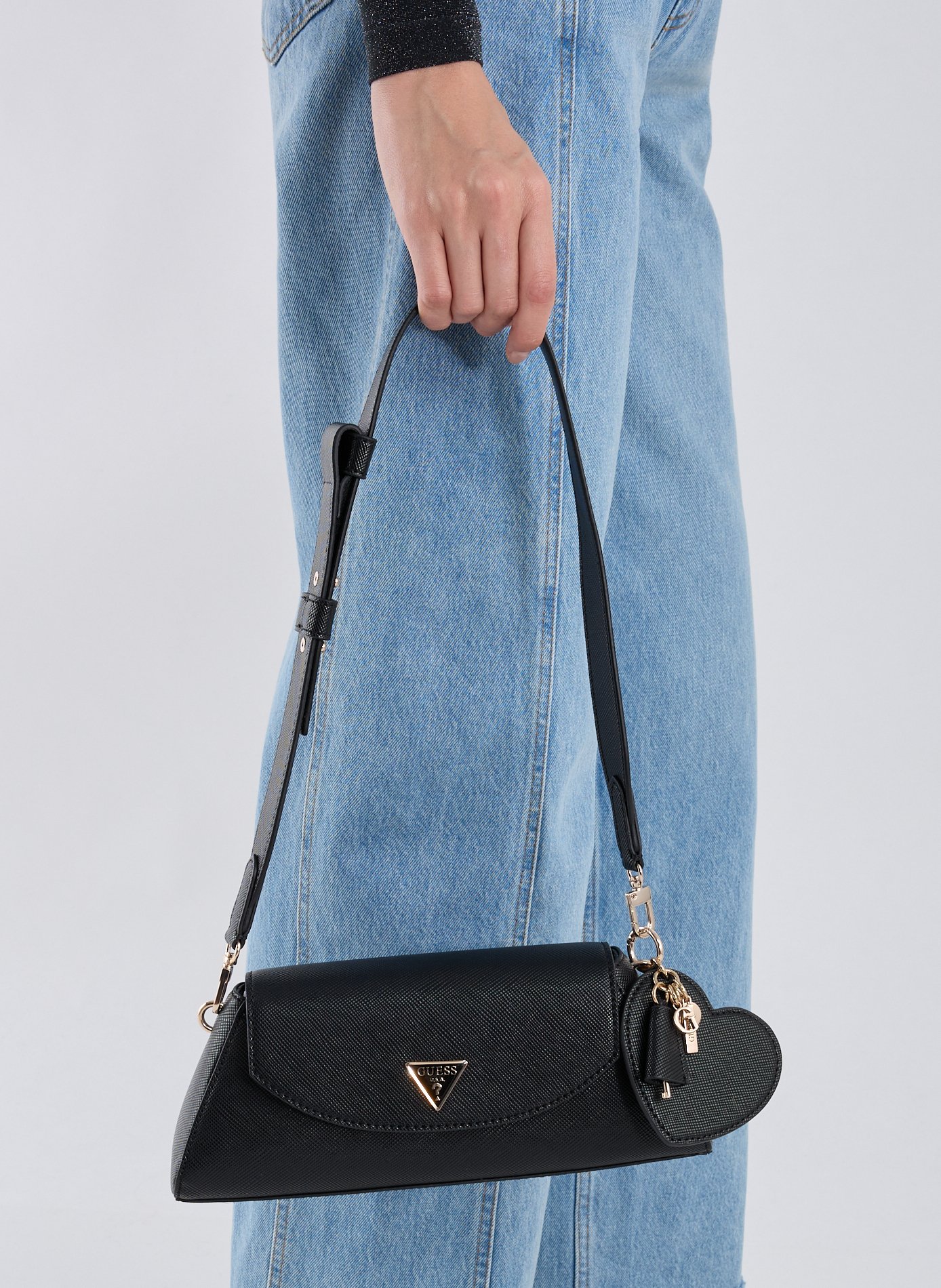 Shoulder bag GUESS Black