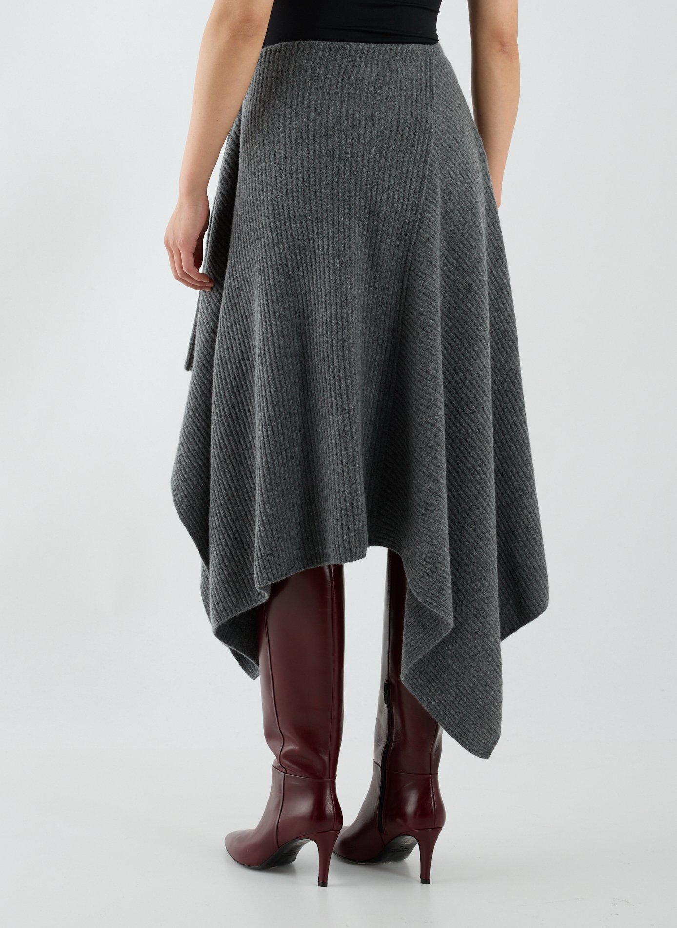 Asymmetrical cardigan EENK Grey