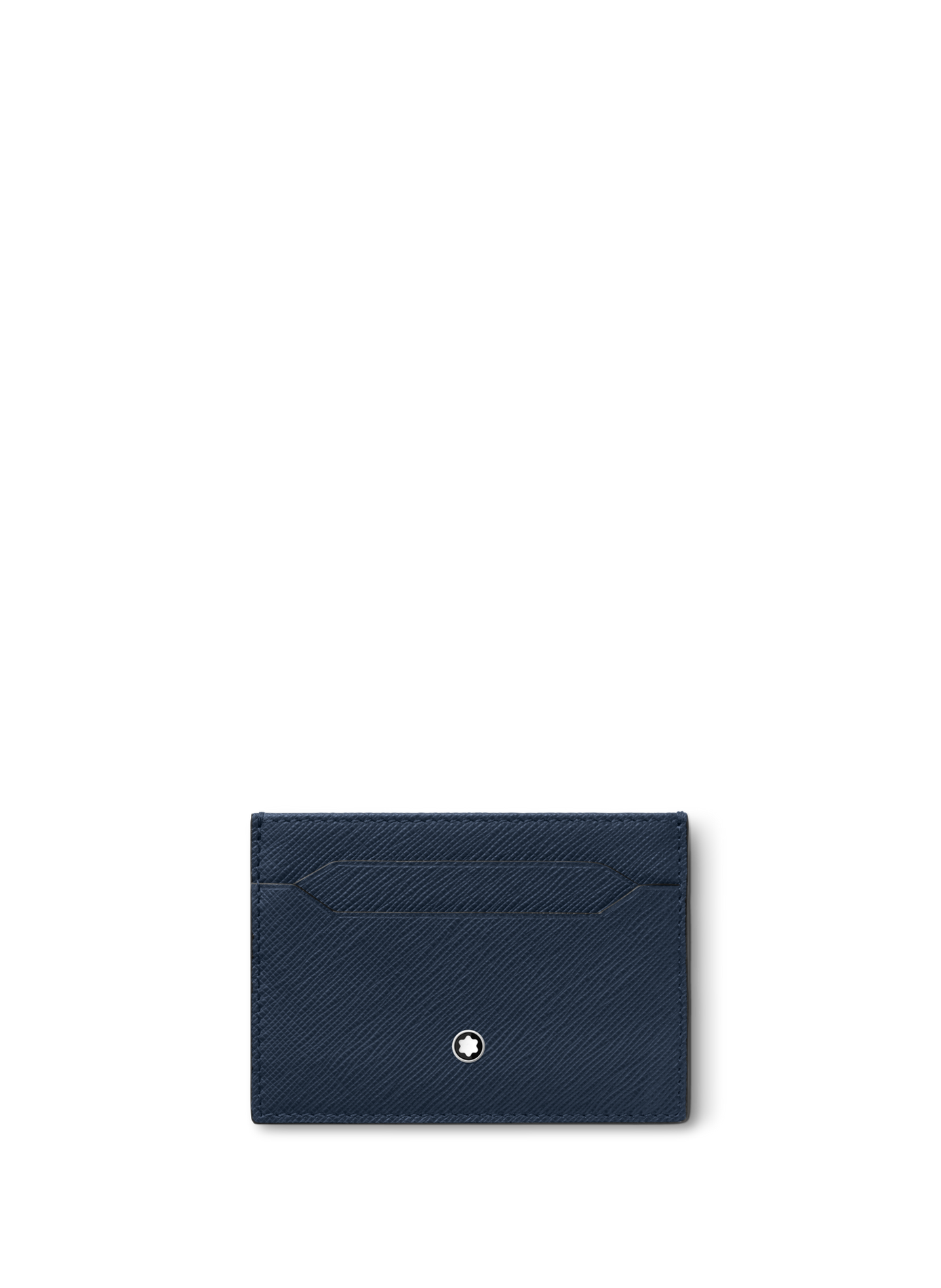  Leather card holder MONTBLANC Blue