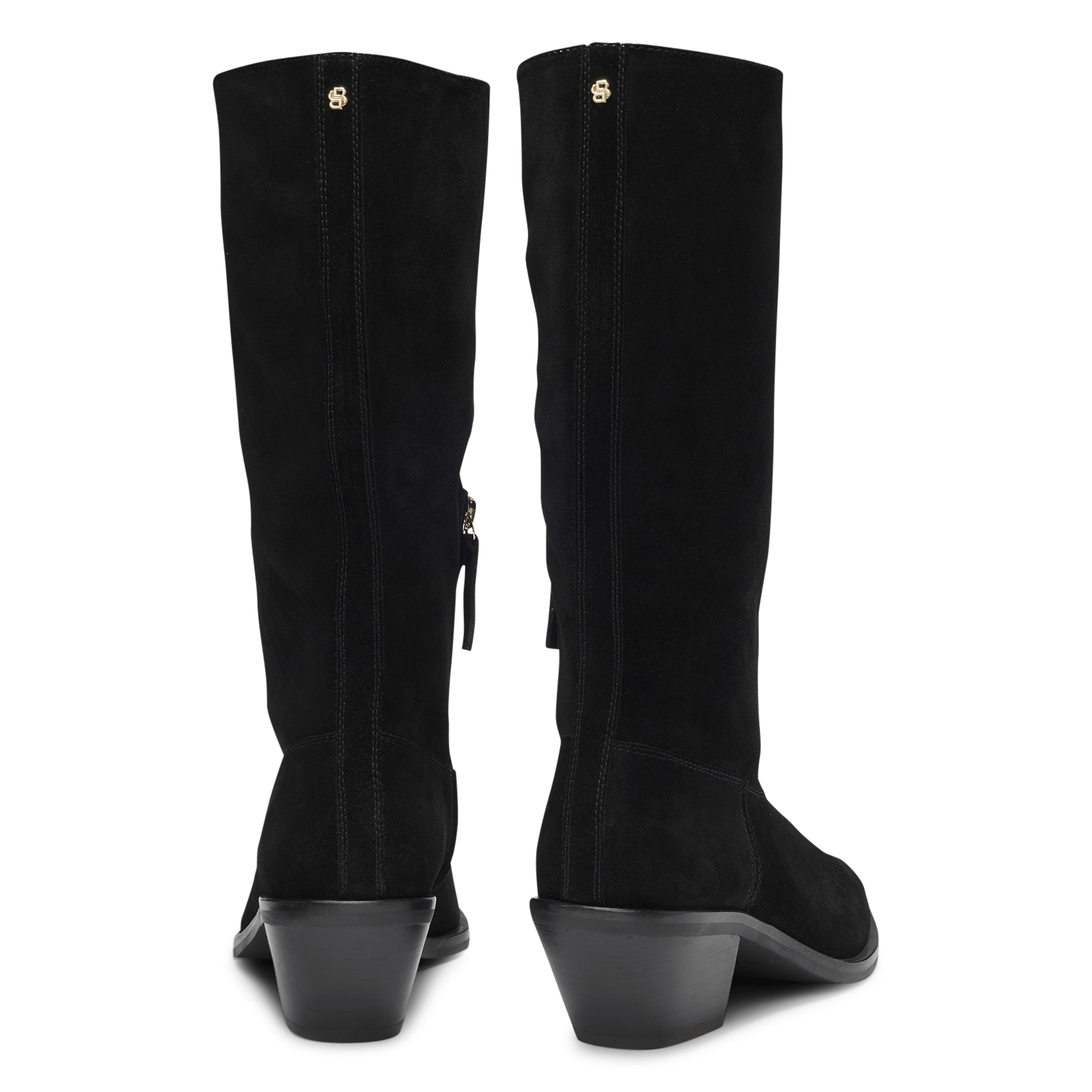 Bottines en cuir BOSS Noir