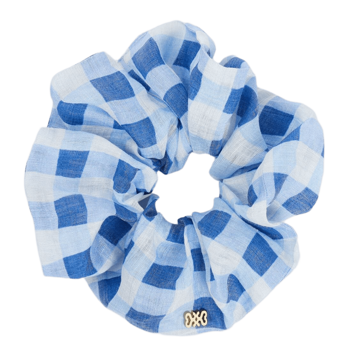 Chouchou en lin mélangé SANDRO Bleu