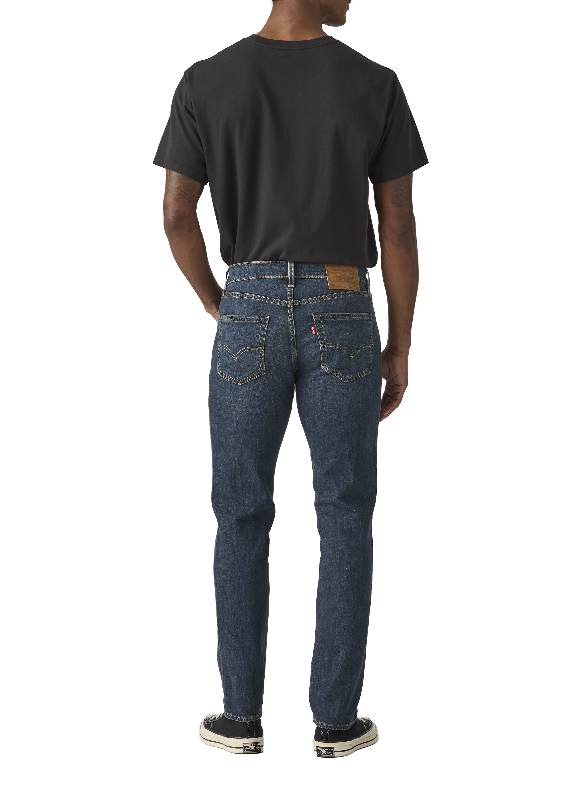 511 straight leg jeans in cotton and linen LEVI'S Blue