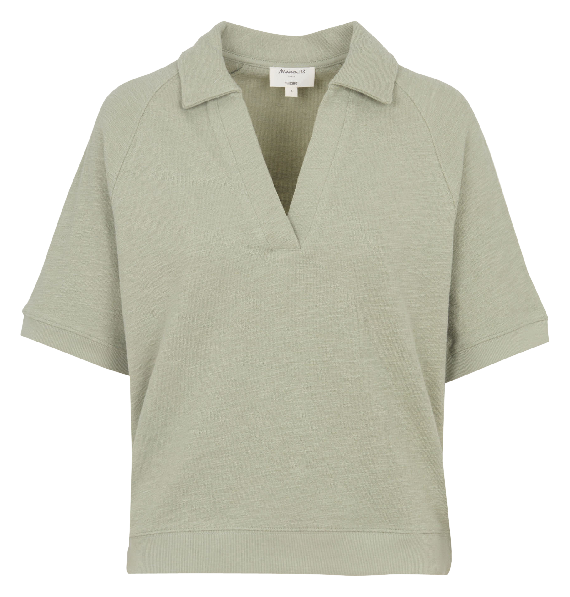 Tee-shirt ample en coton lexy MAISON 123 Vert