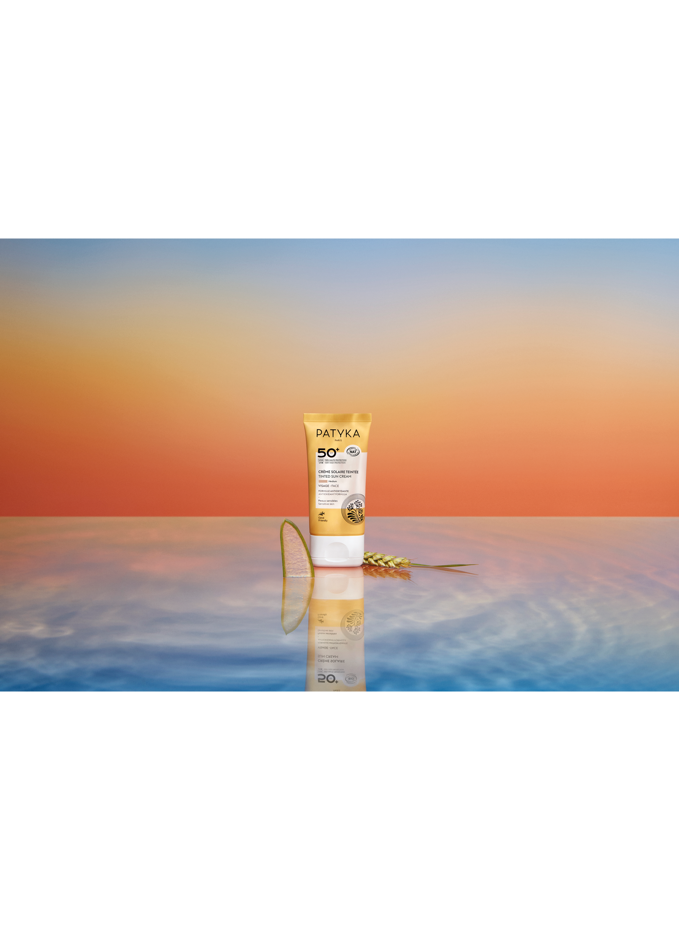 Tinted Sunscreen SPF50+ Medium PATYKA Beige médium