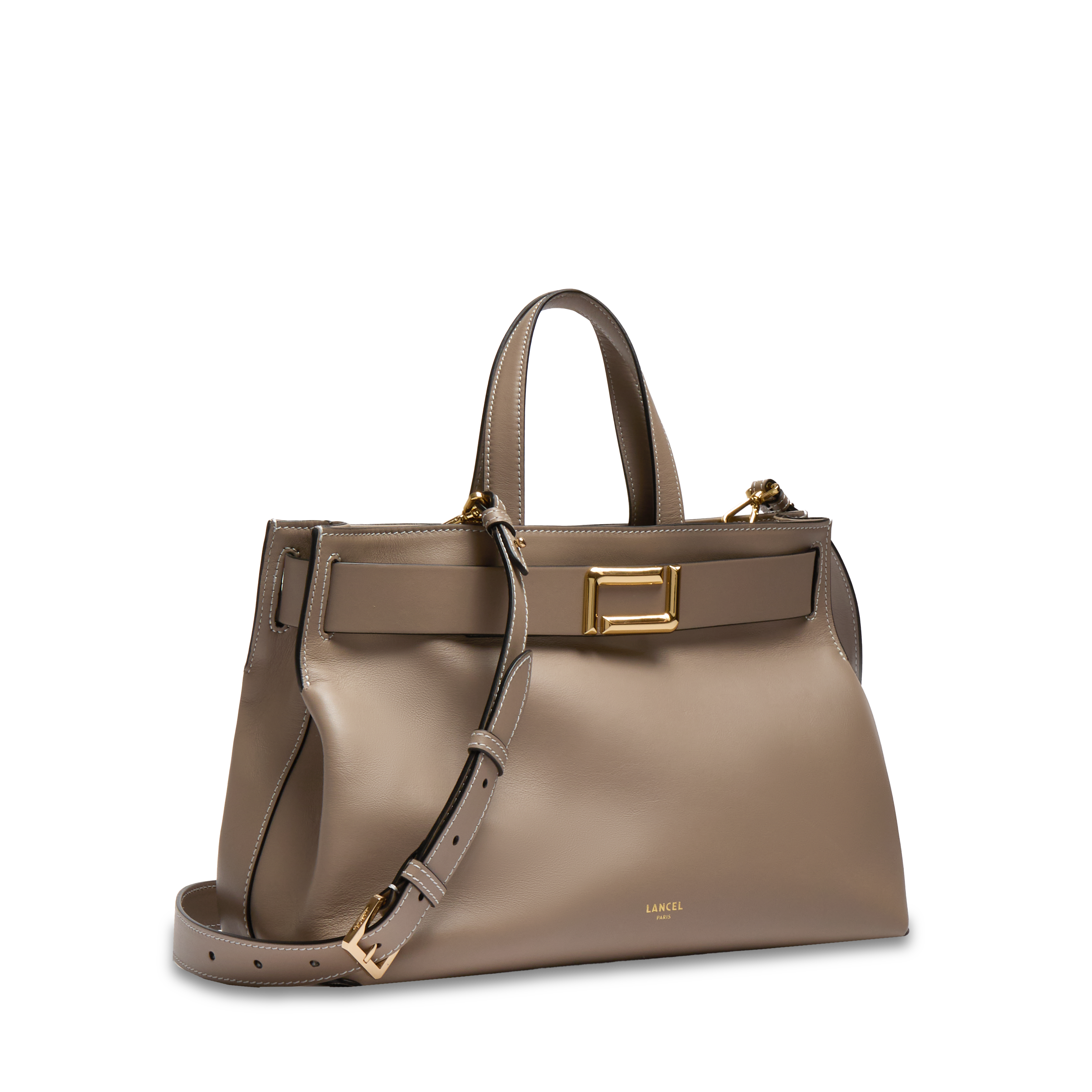 Sac carryall m angèle de lancel en cuir LANCEL Gris