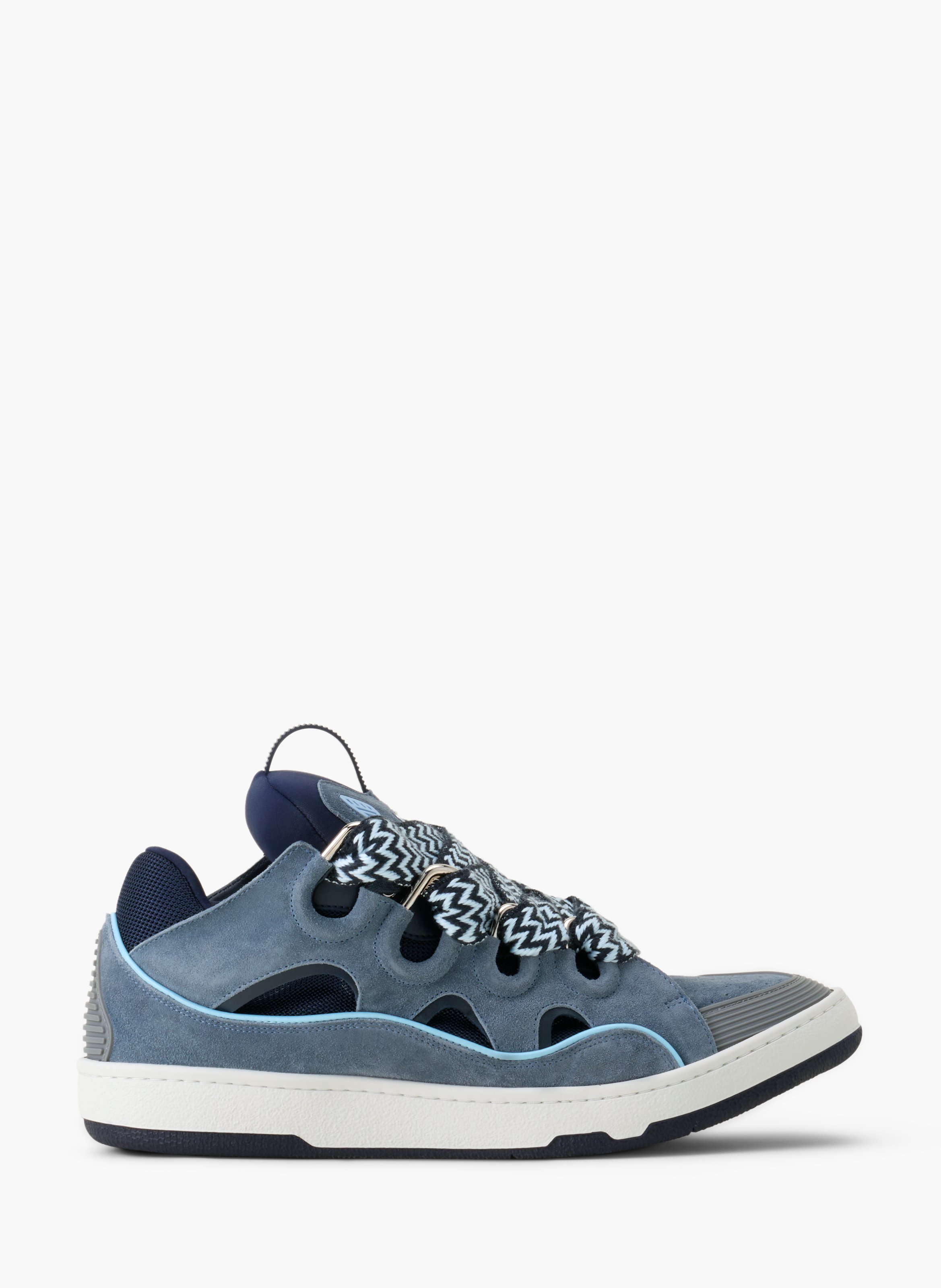 Sneakers curb en cuir LANVIN Gris